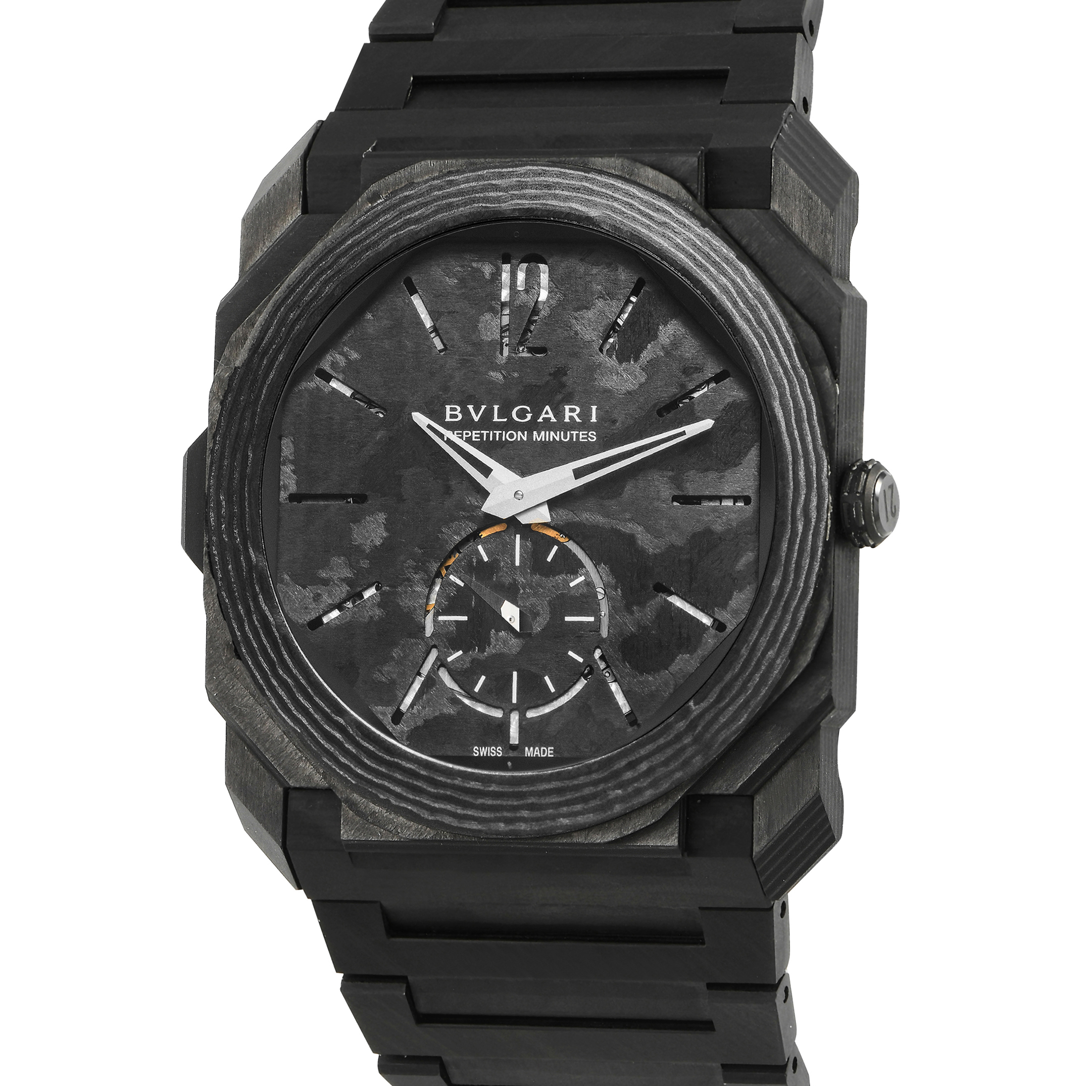 Bvlgari Octo Finissimo Minute Repeater Carbon Watch 102794 - Image 2