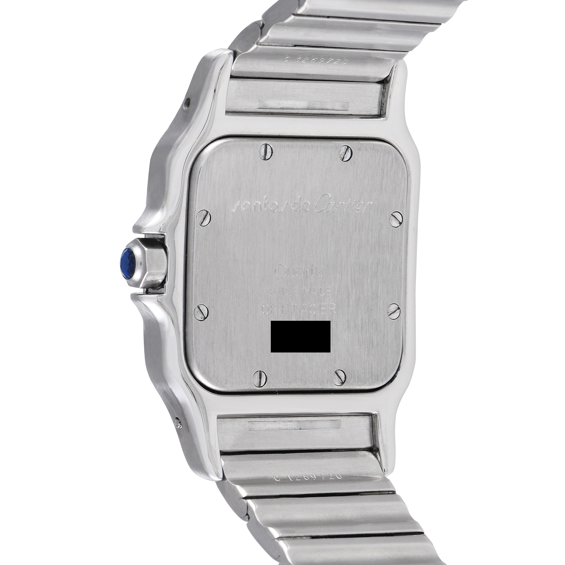 Cartier Santos Galbee Large Two-Tone Watch W20011C4 - Image 3
