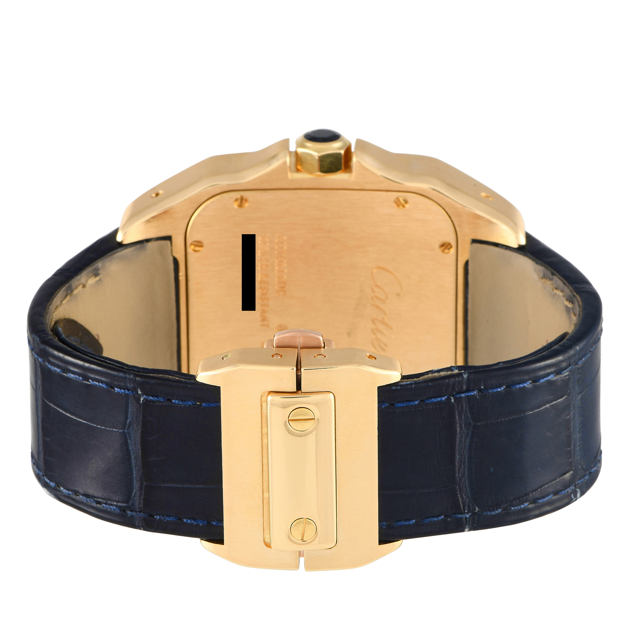 Cartier Santos 100 XL 18K Yellow Gold Watch 2657 - Image 4