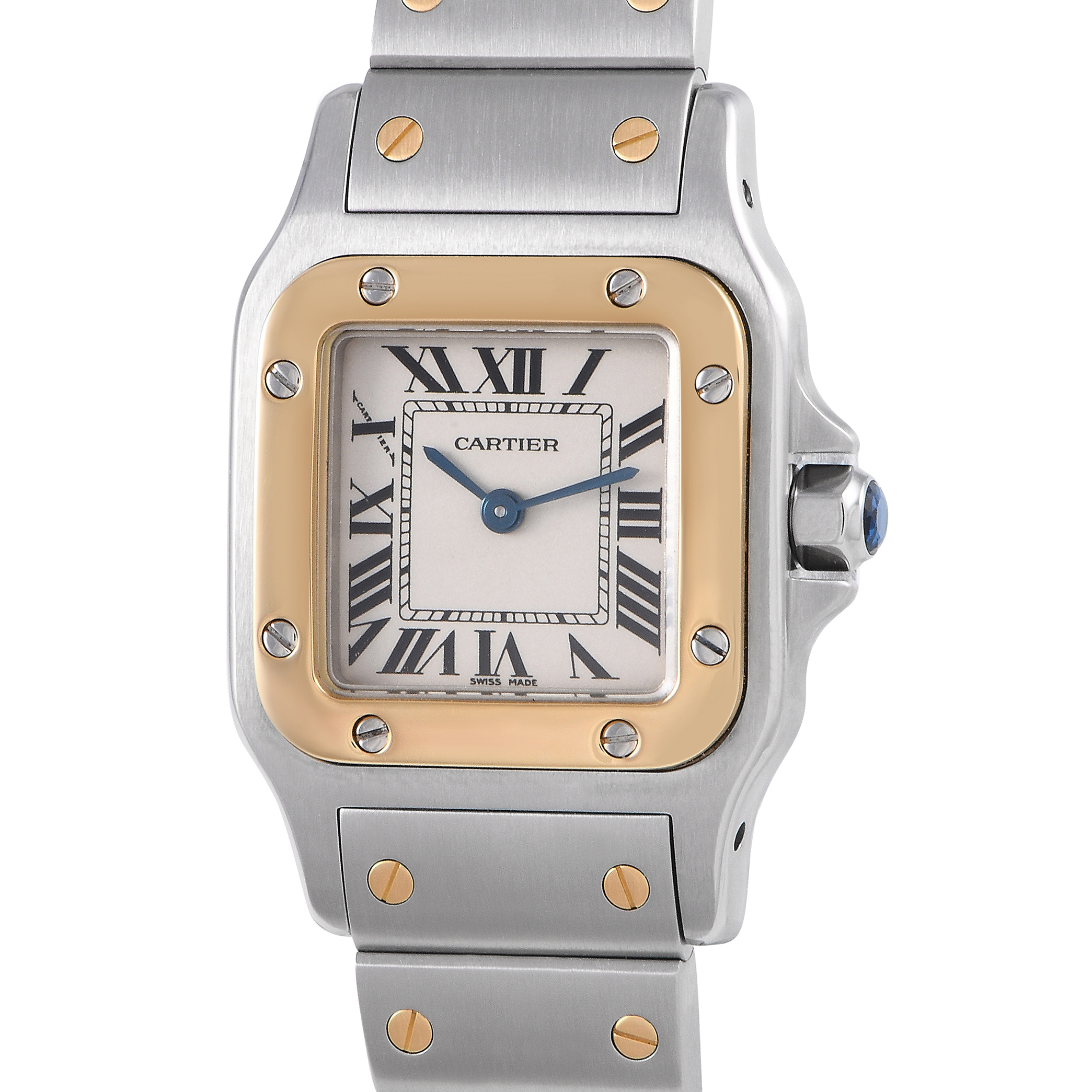 Cartier Santos Galbee Two-Tone Ladies Watch W20012C4 - Image 2