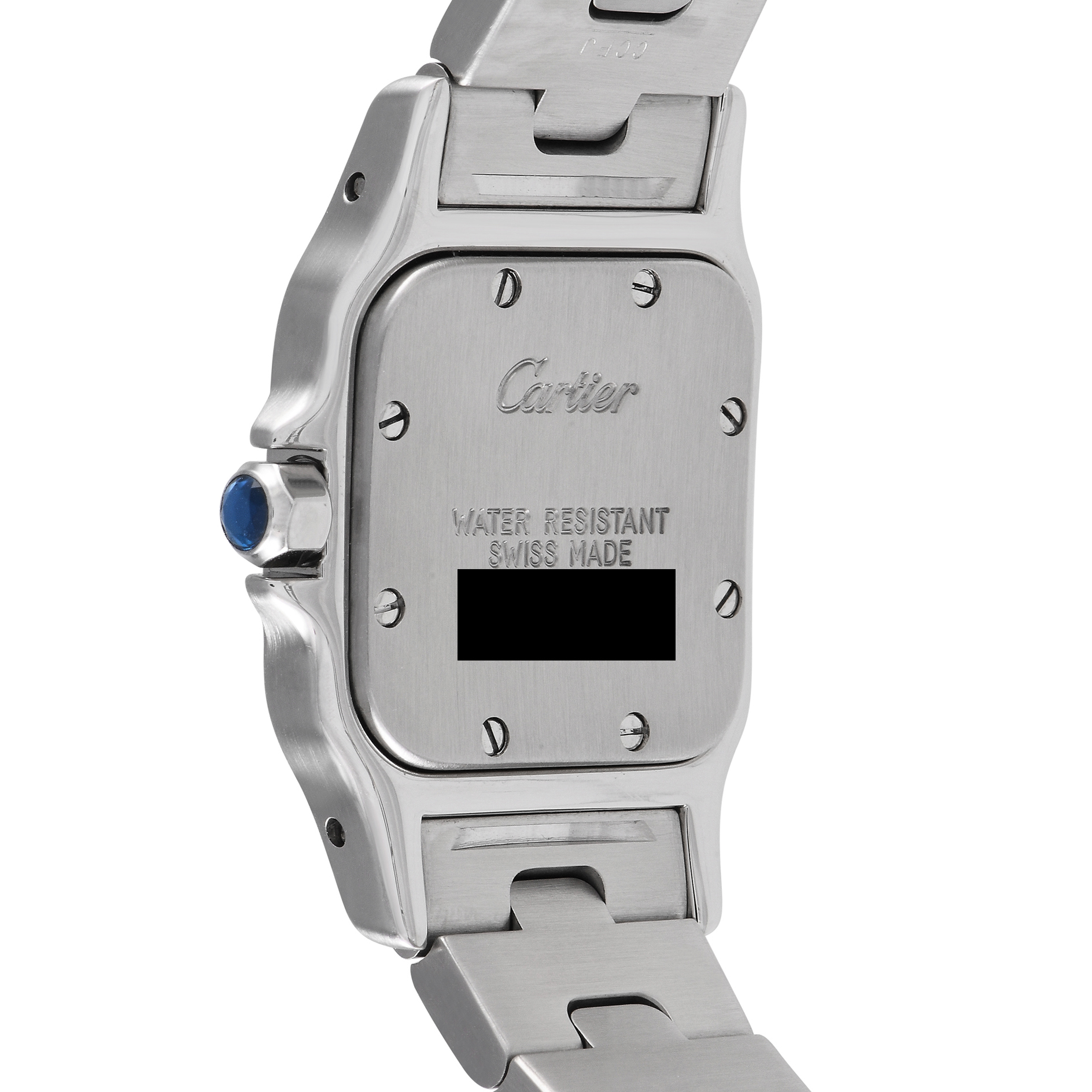 Cartier Santos Galbee Two-Tone Ladies Watch W20012C4 - Image 3