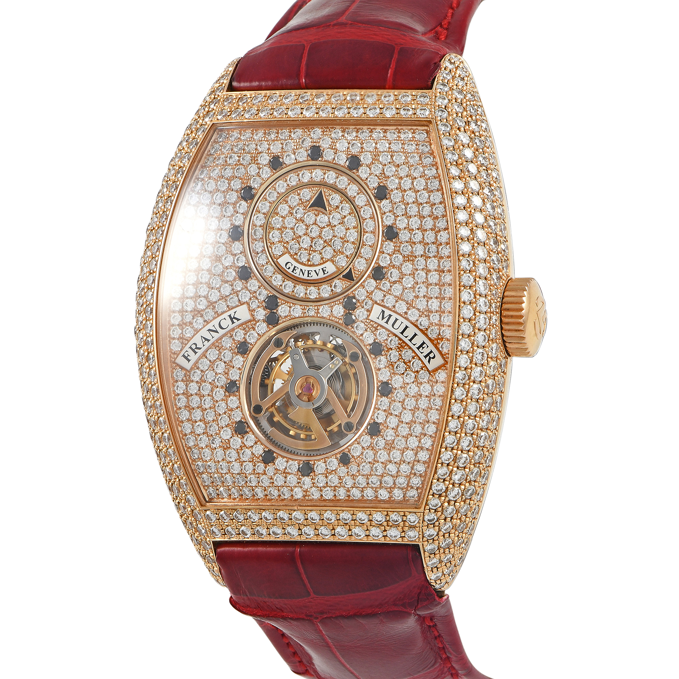 Franck Muller Double Mystery Tourbillon Full Diamond Watch 8880 T DM D CD - Image 2