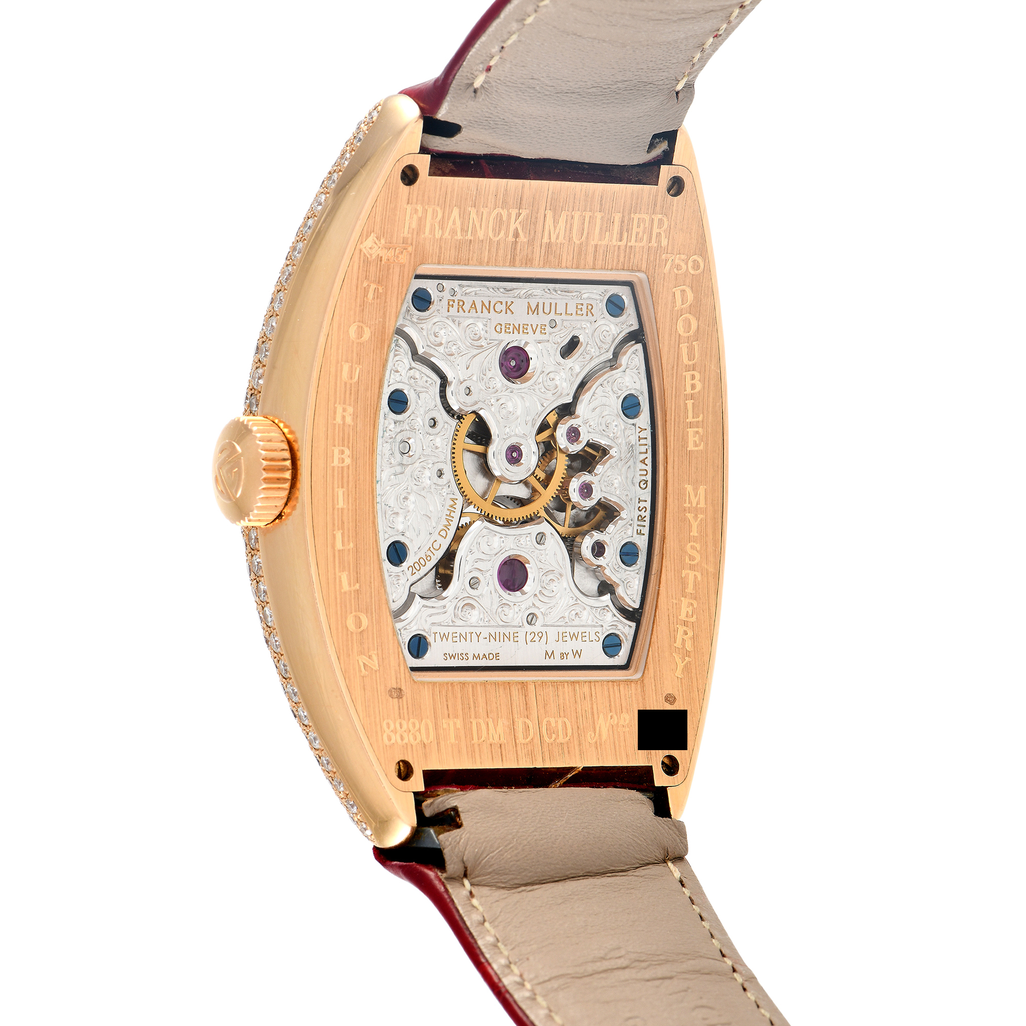 Franck Muller Double Mystery Tourbillon Full Diamond Watch 8880 T DM D CD - Image 3