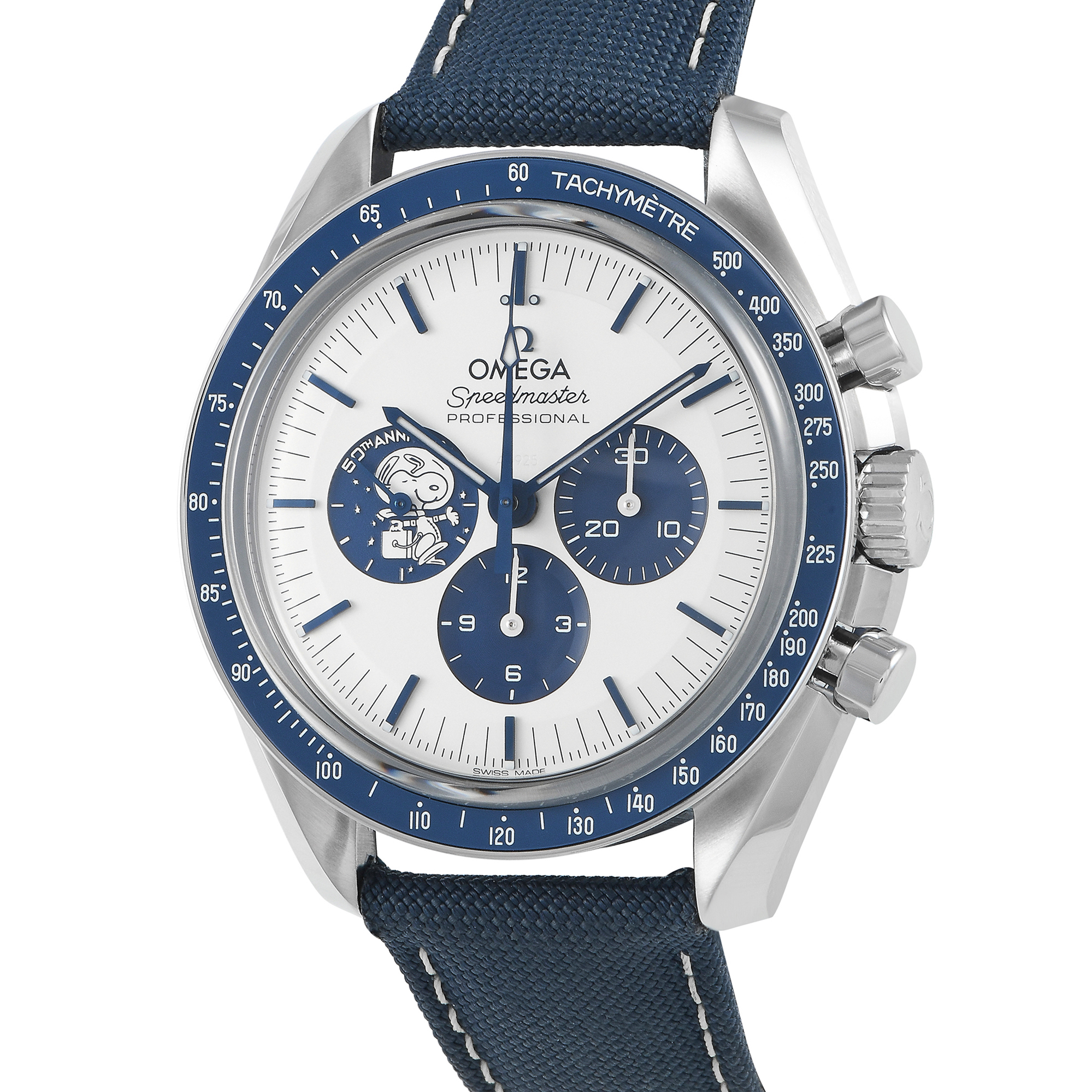 Omega Speedmaster Anniversary Silver Snoopy Award Watch 310.32.42.50.02.001 - Image 2