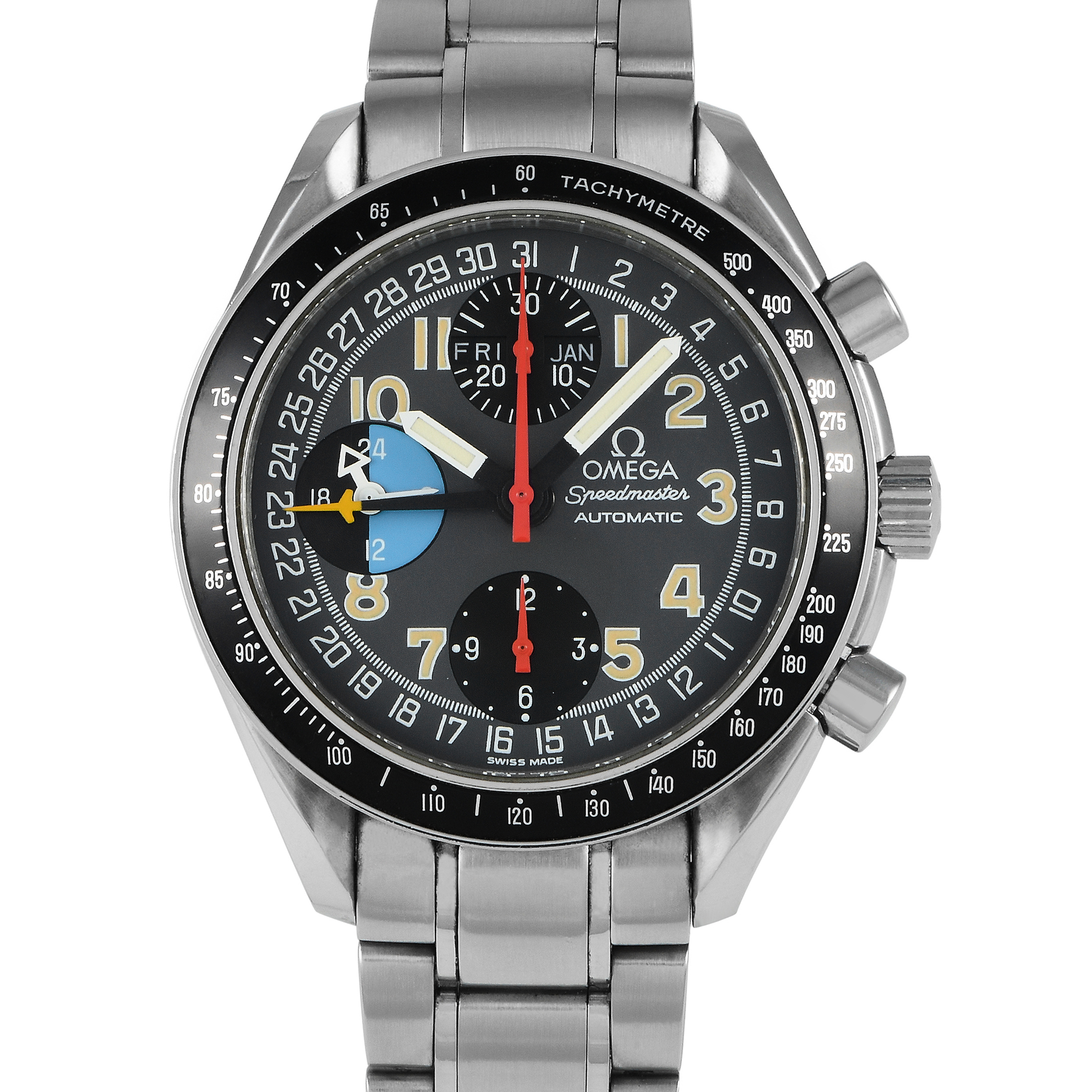 Omega Speedmaster Day-Date Watch 3520.53.00