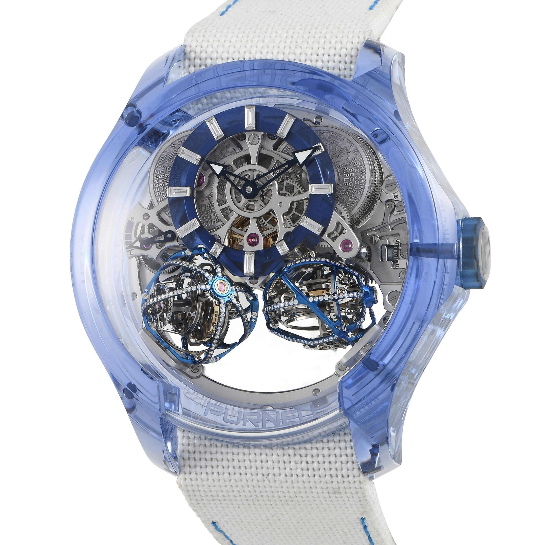 Purnell Escape II Absolute Sapphire Blue Moon Piece Unique Watch p03BEBS - Image 2