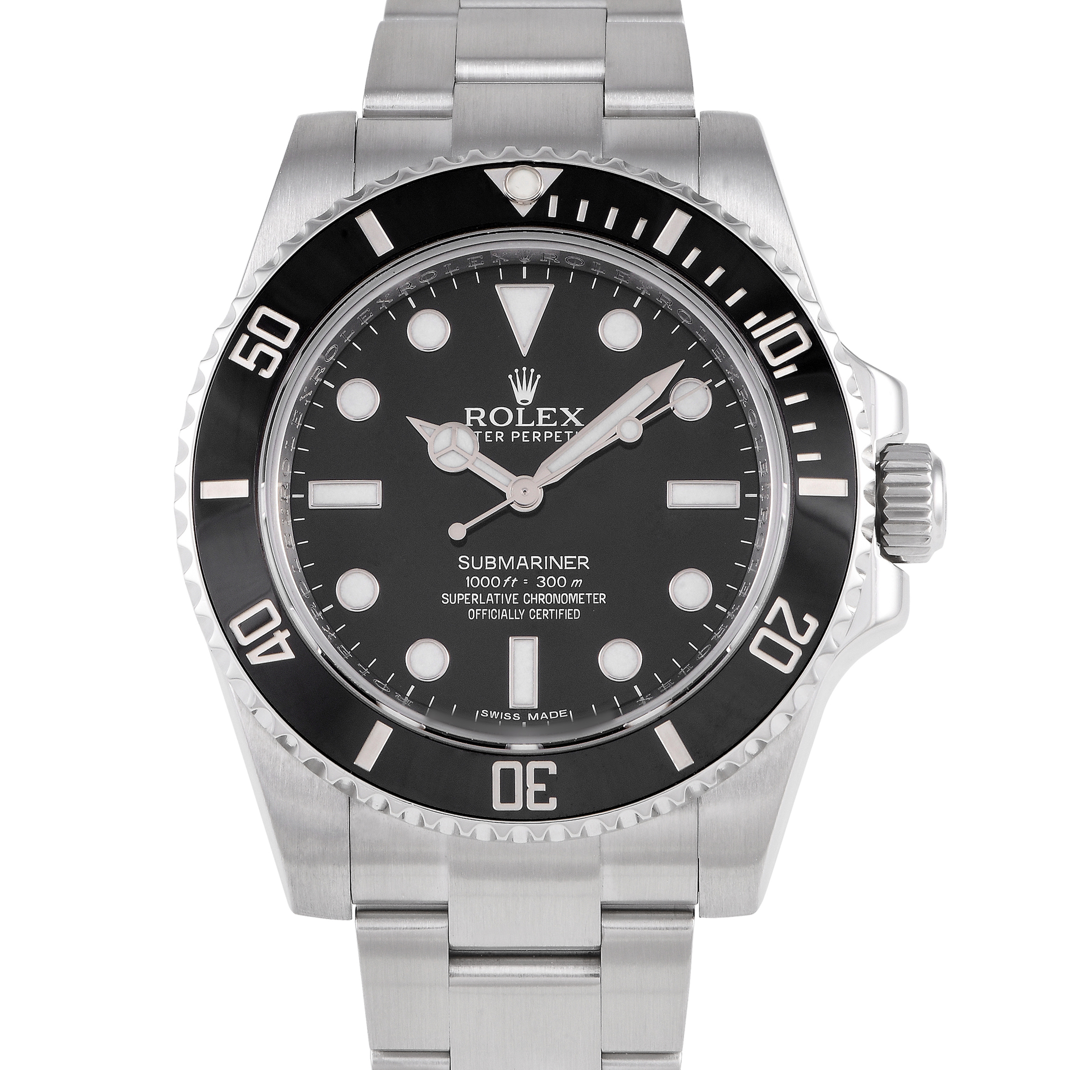 Rolex Submariner "No Date" Watch 114060