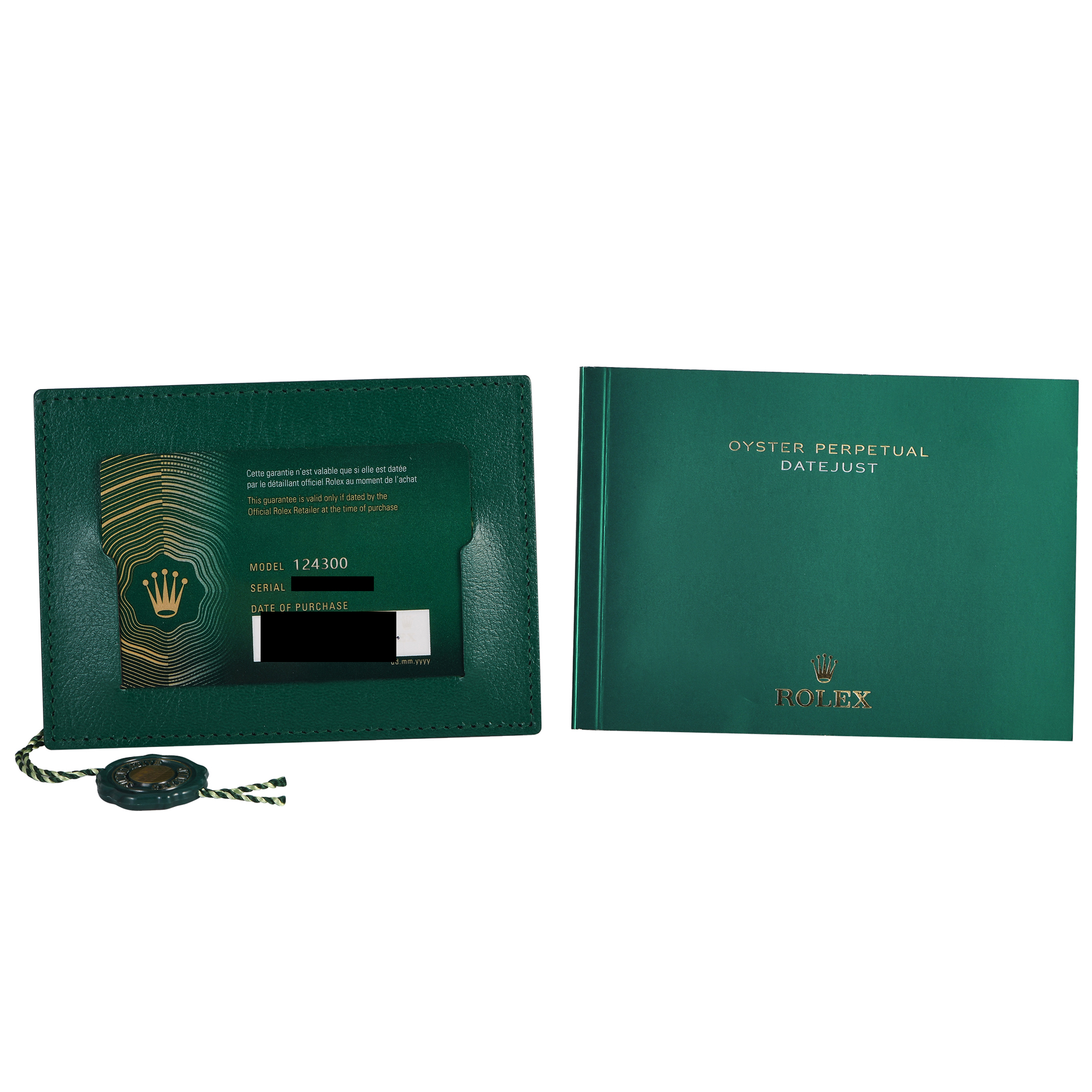 Rolex Oyster Perpetual 41 Green Dial Watch 124300 - Image 5