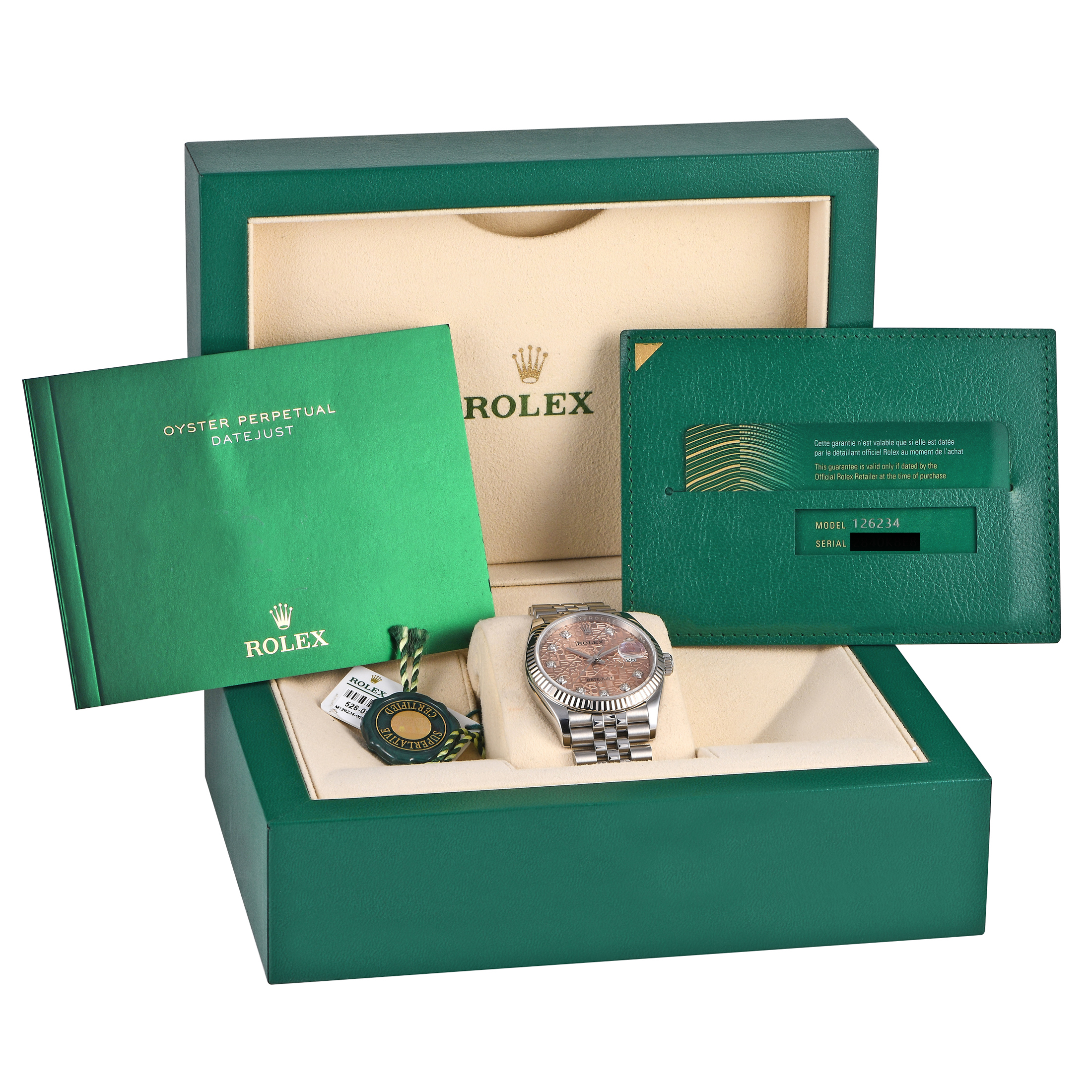 Rolex Datejust 36 Diamond Jubilee Watch 126234 - Image 5