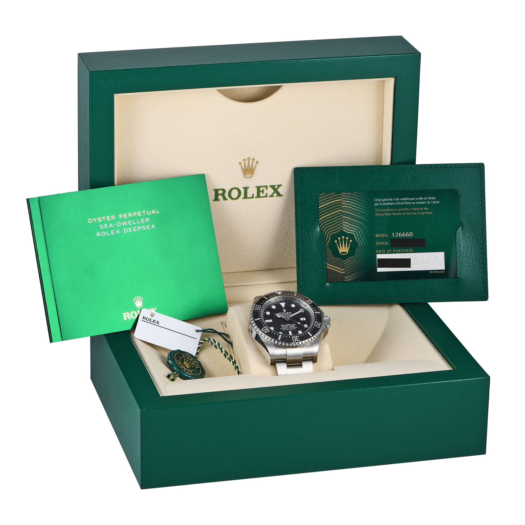 Rolex Sea-Dweller Deepsea Watch 126660-0001 - Image 5