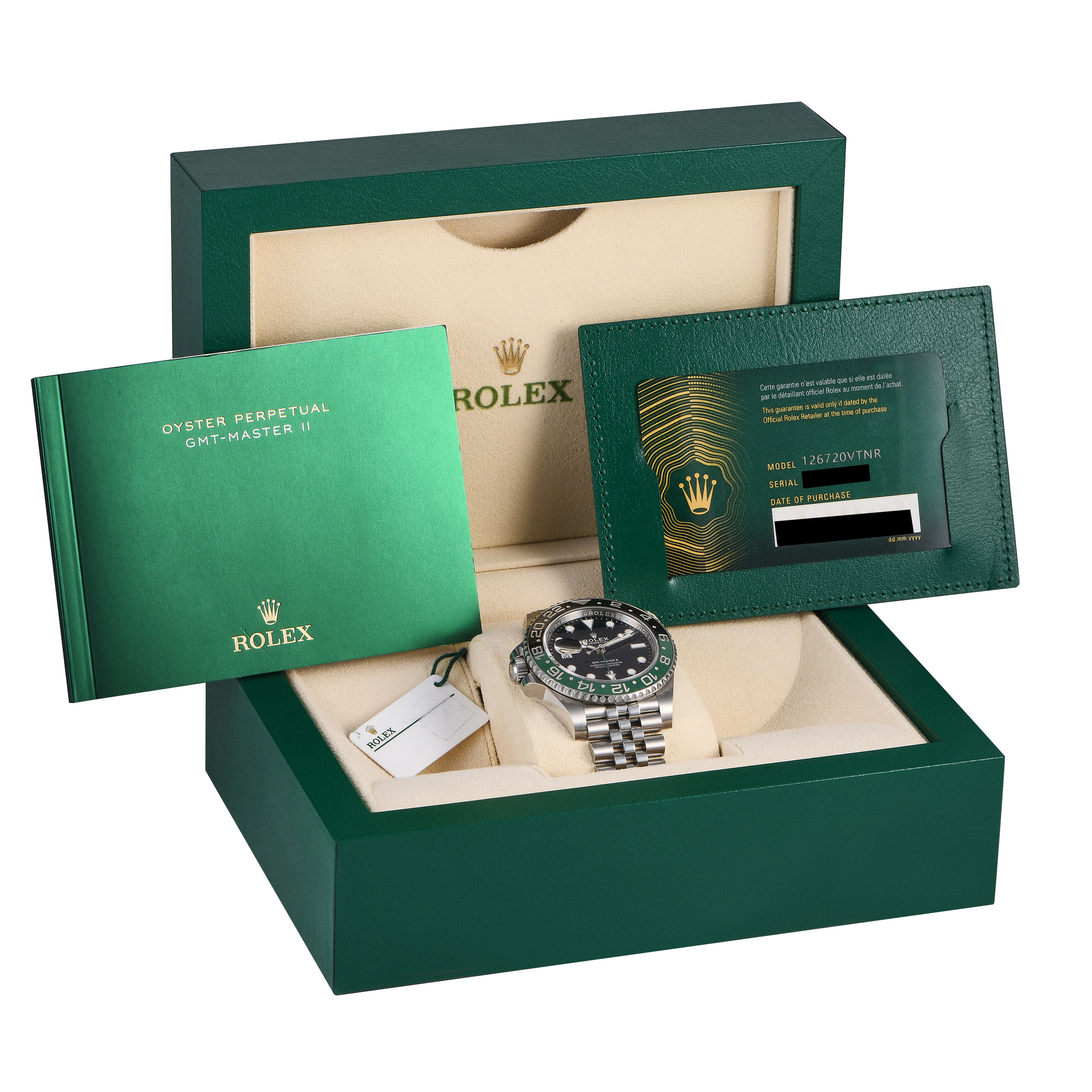Rolex GMT-Master II Left-Hand "Sprite" Watch 126720VTNR - Image 5