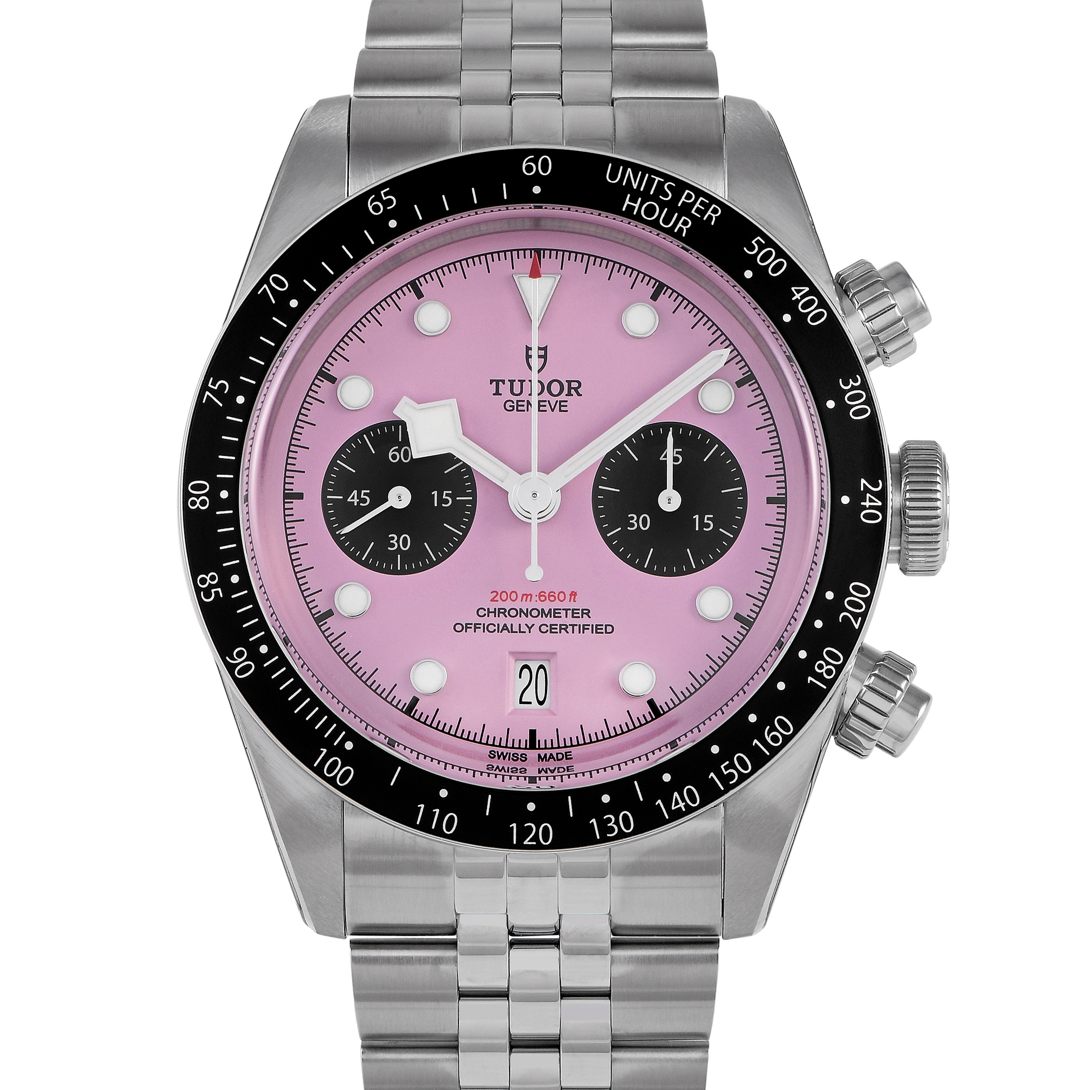 Tudor Black Bay Chrono Pink Watch M79360N-0019