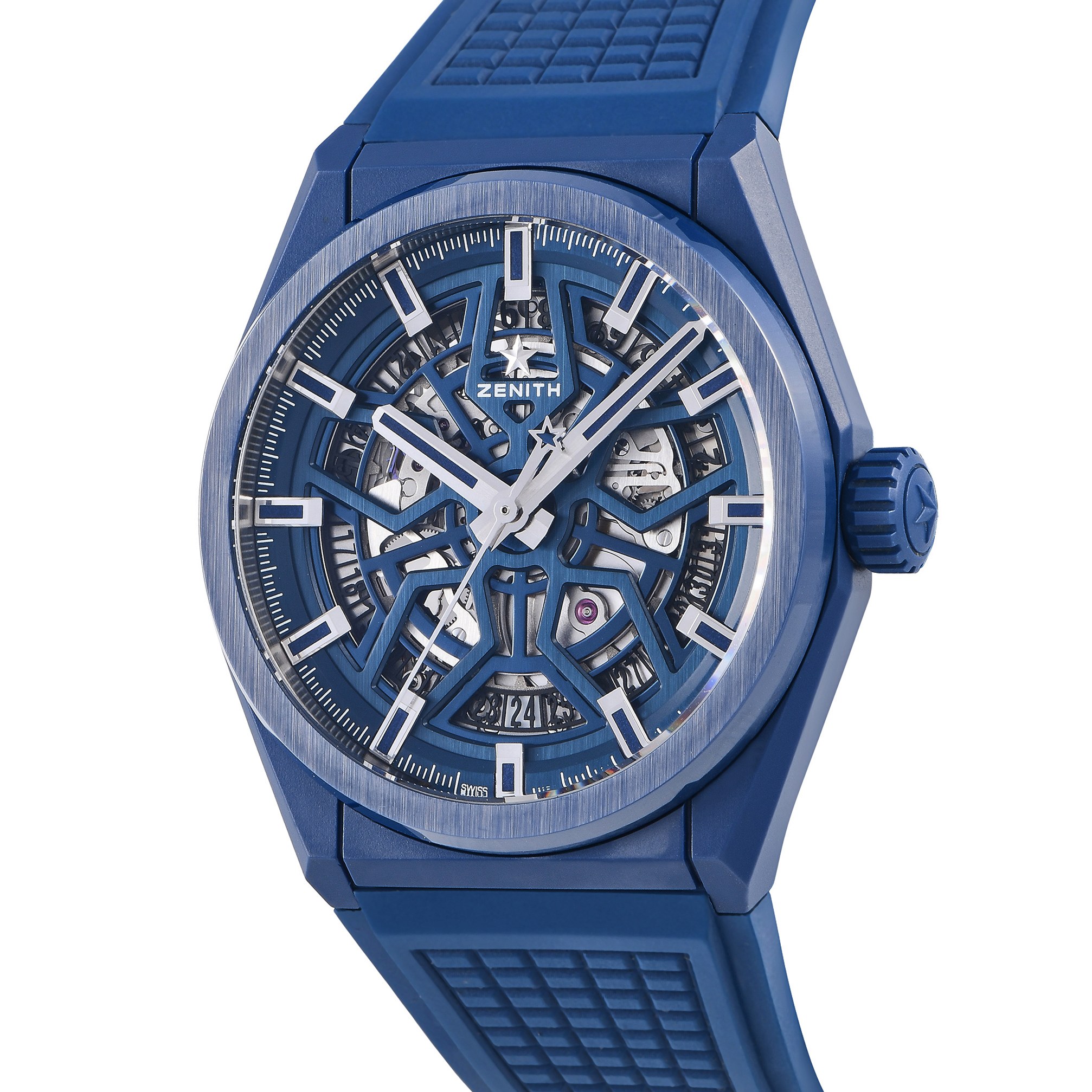 Zenith Defy Classic Blue Ceramic Watch 49.9003.670/51.R793 - Image 2