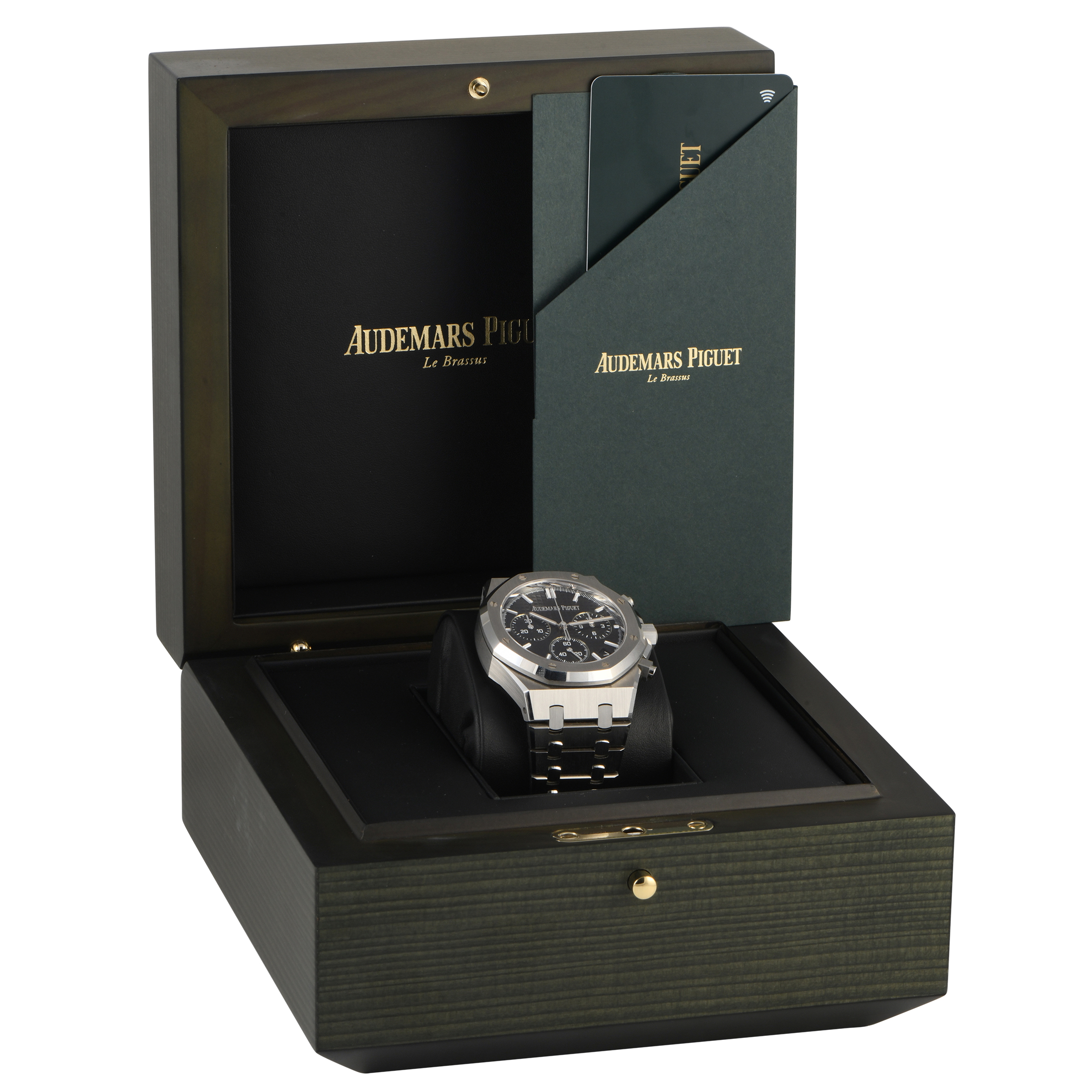 Audemars Piguet Royal Oak Chronograph Black Dial Watch 26240ST.OO.1320ST.06 - Image 5