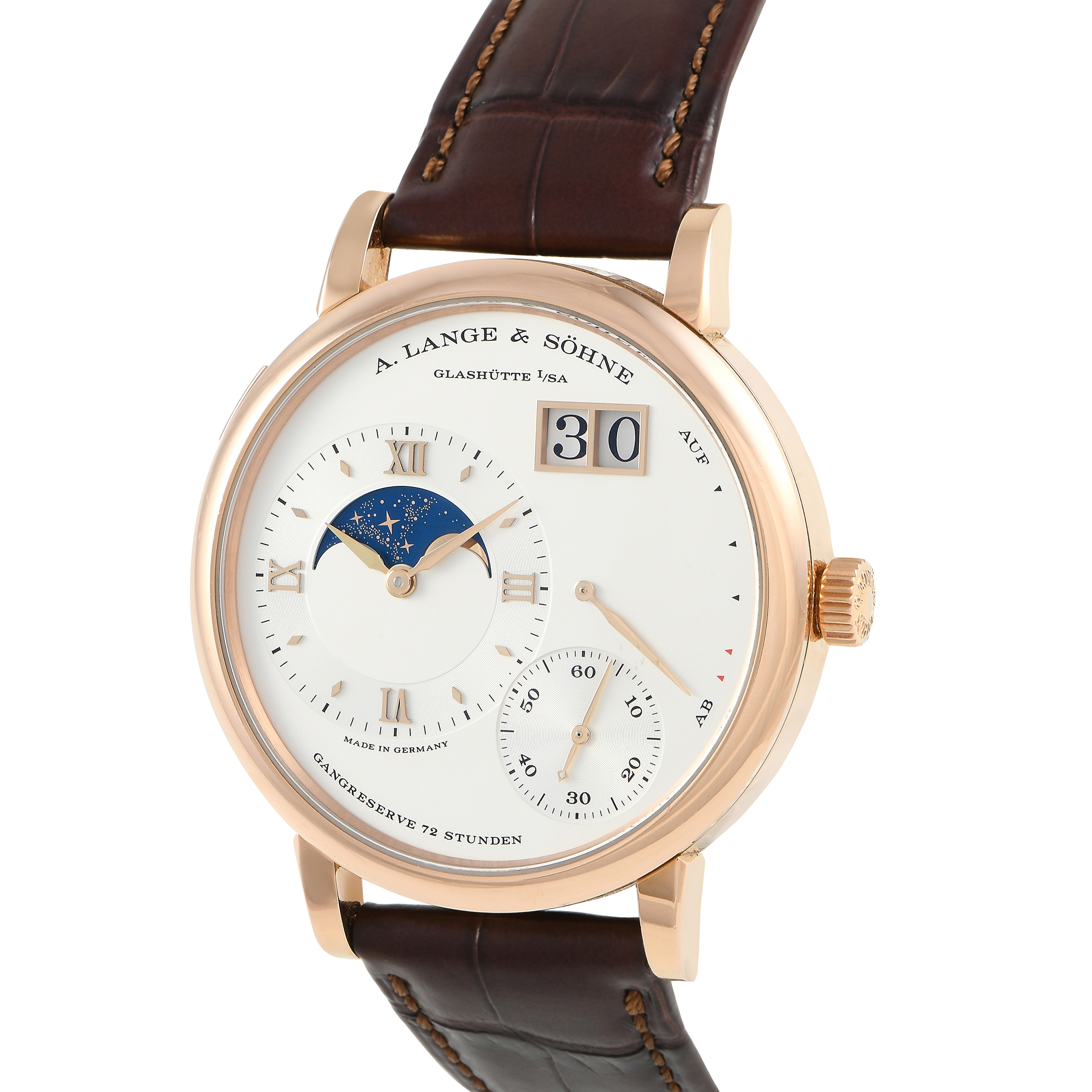 A. Lange & Sohne Grand Lange 1 Moonphase Watch 139.032 - Image 2