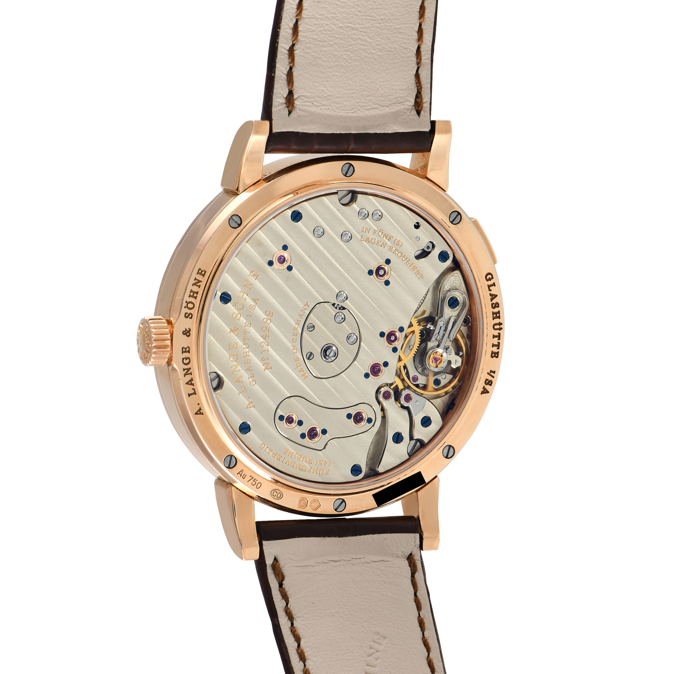 A. Lange & Sohne Grand Lange 1 Moonphase Watch 139.032 - Image 3