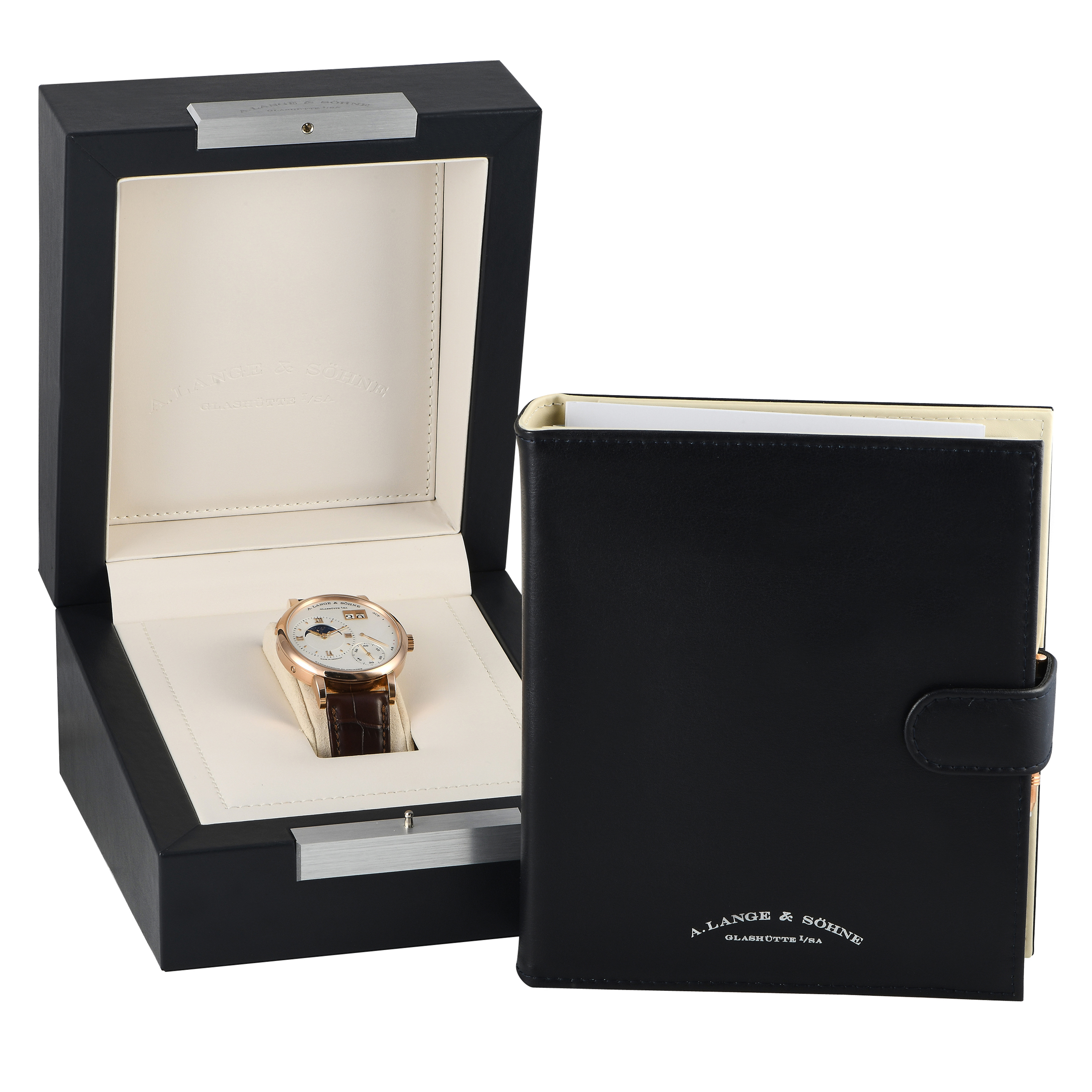 A. Lange & Sohne Grand Lange 1 Moonphase Watch 139.032 - Image 5