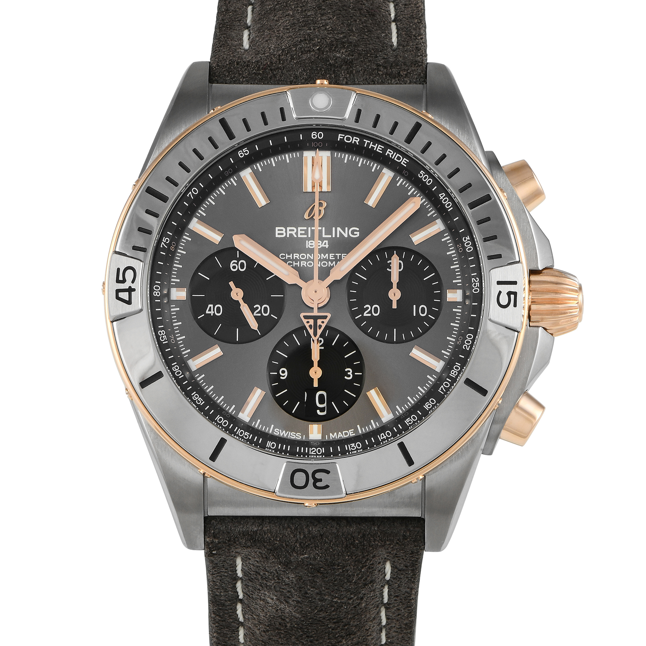 Breitling Chronomat B01 Triumph Edition Watch TB0134101M1X1 - 42mm