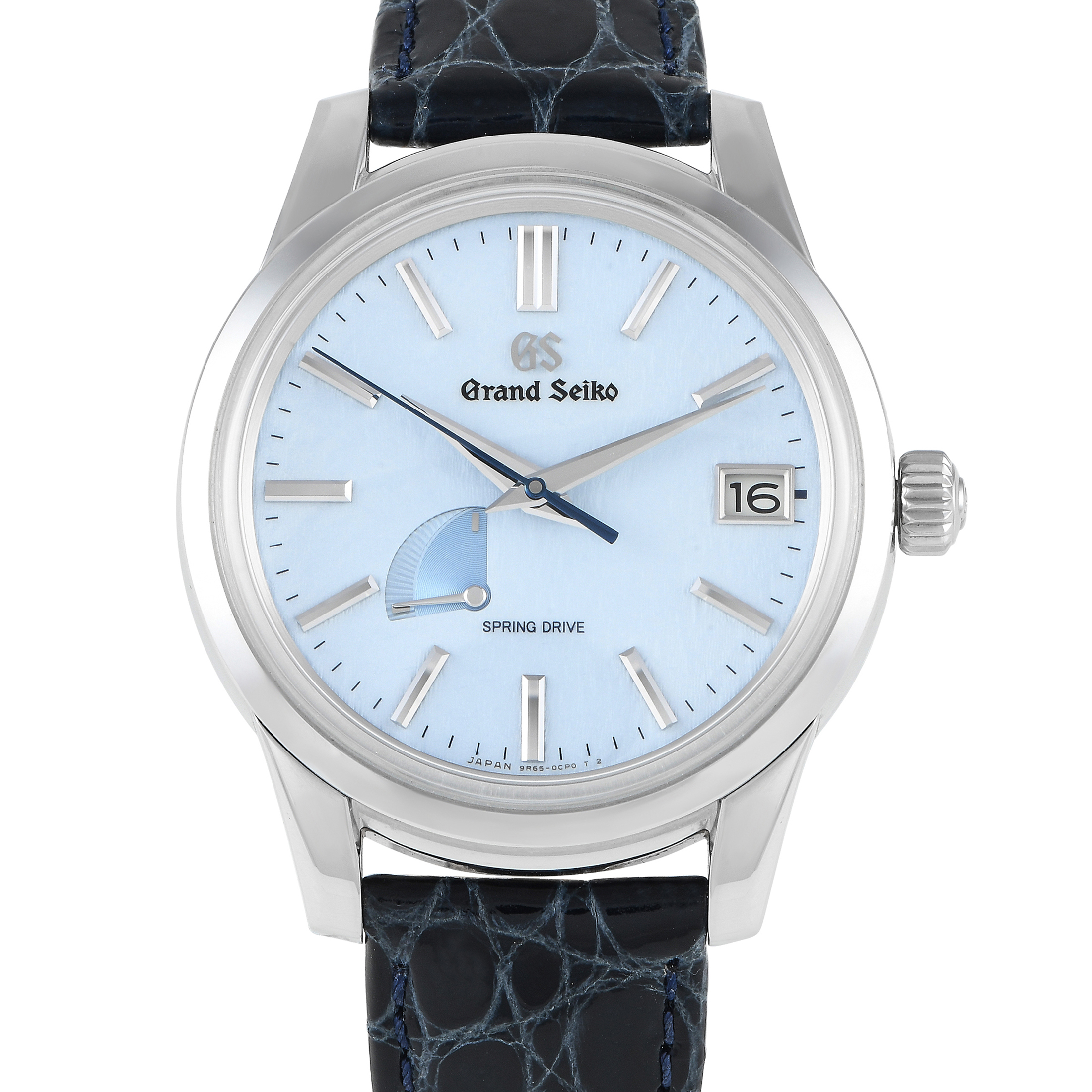 Grand Seiko Blue Snowflake Spring Drive Watch SBGA407 - 40.2mm