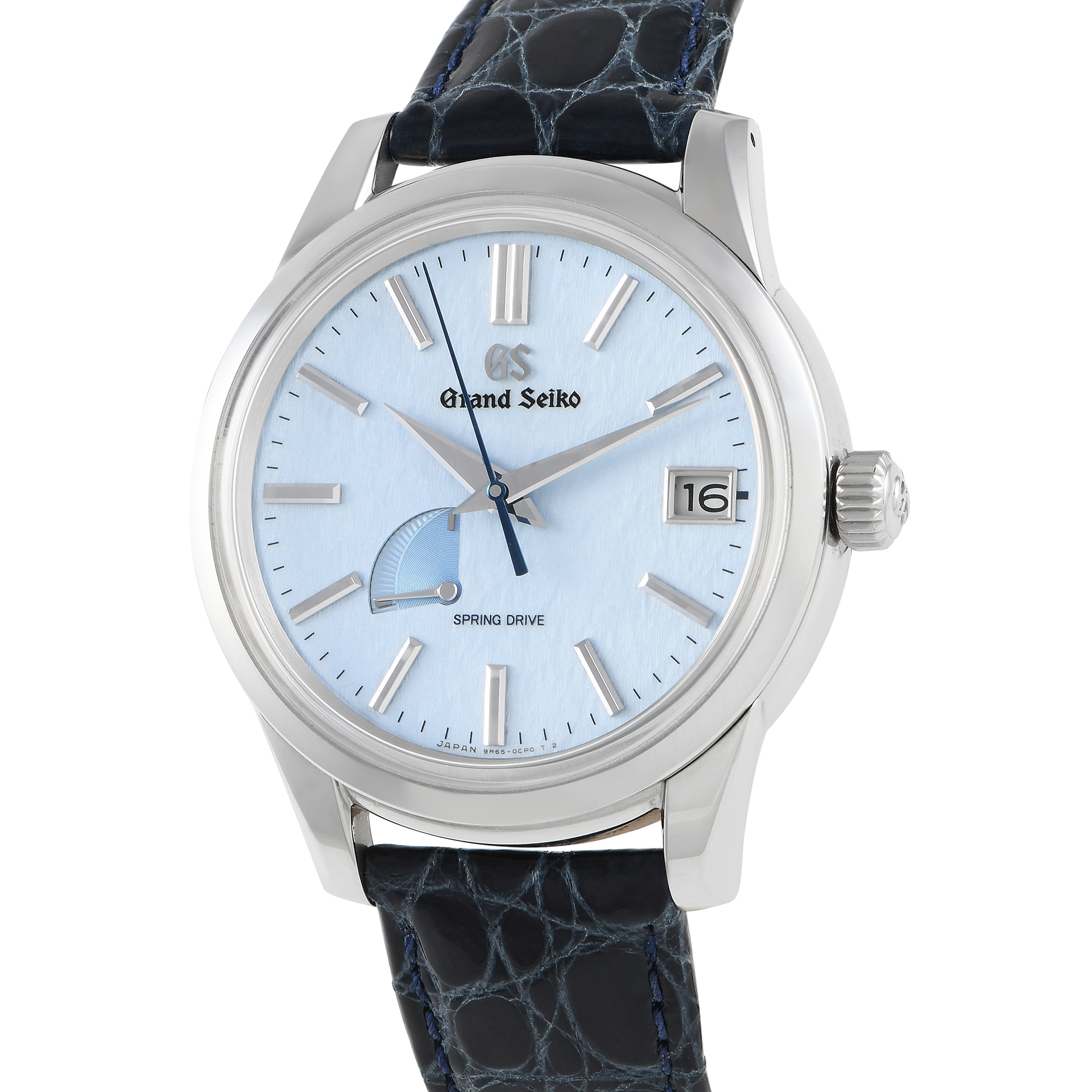 Grand Seiko Blue Snowflake Spring Drive Watch SBGA407 - Image 2