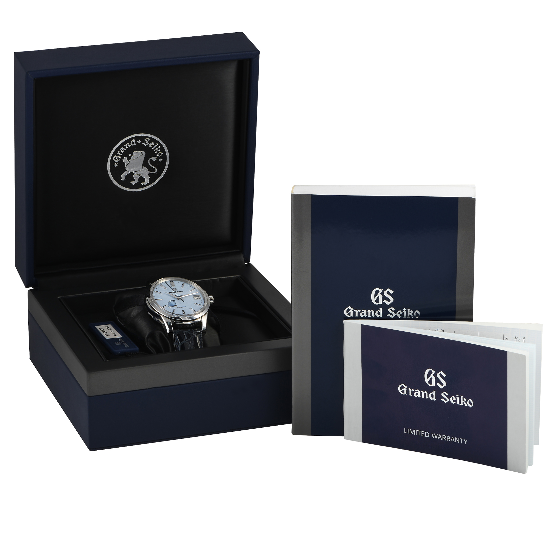 Grand Seiko Blue Snowflake Spring Drive Watch SBGA407 - Image 5