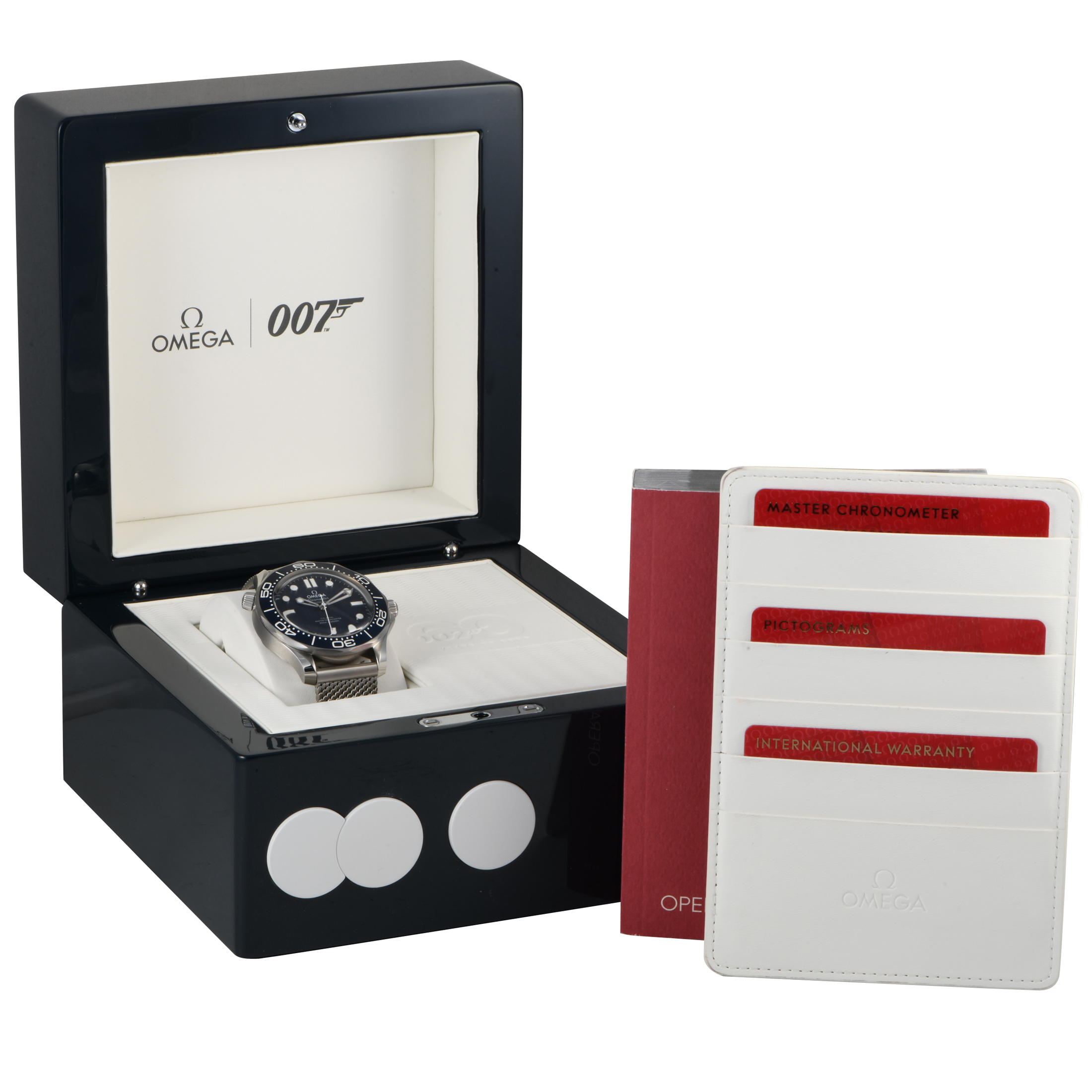 Omega Seamaster James Bond 60th Anniversary Chronometer Watch 210.30.42.20.03.002 - Image 5