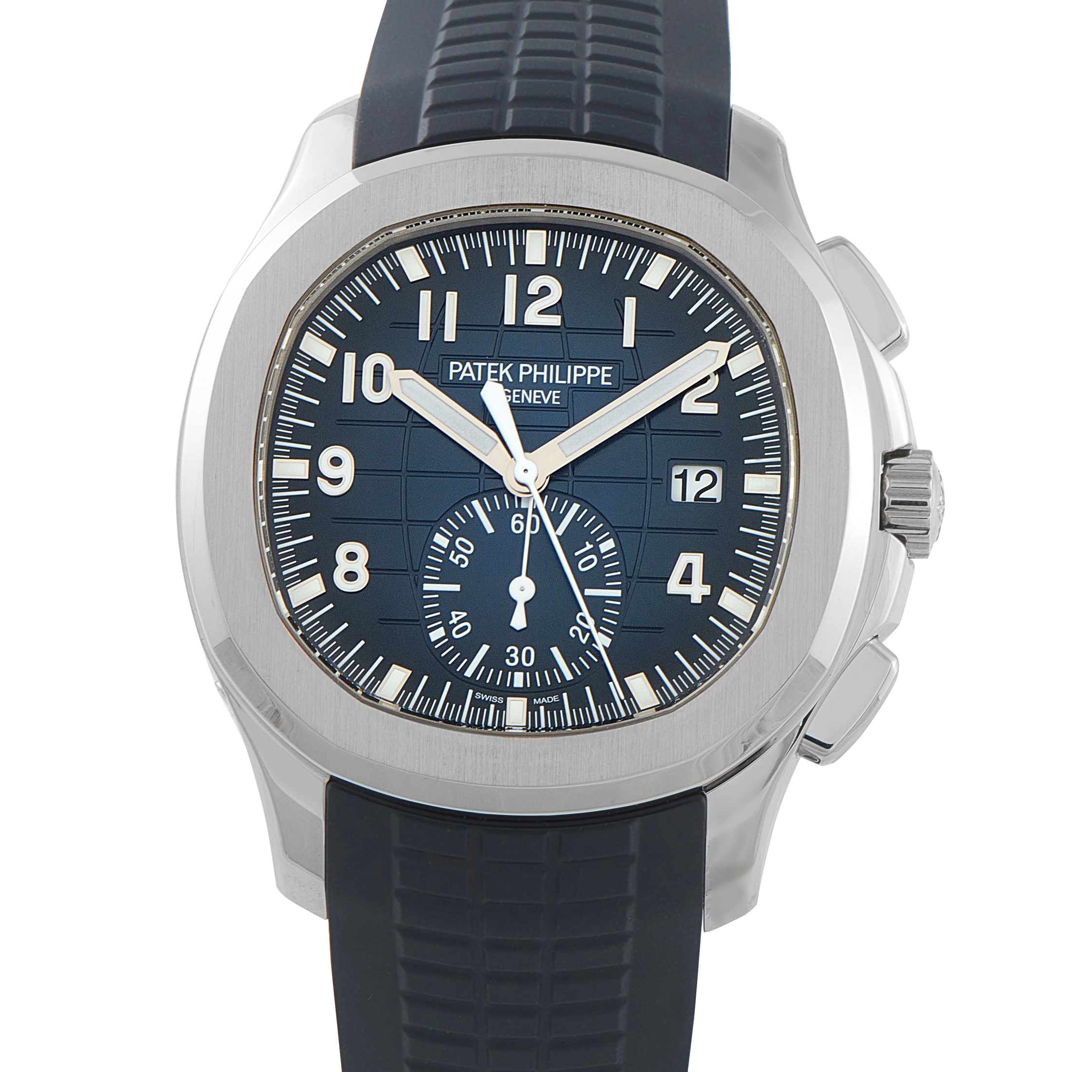 Patek Philippe Aquanaut Chronograph Blue Dial Watch 5968G-001