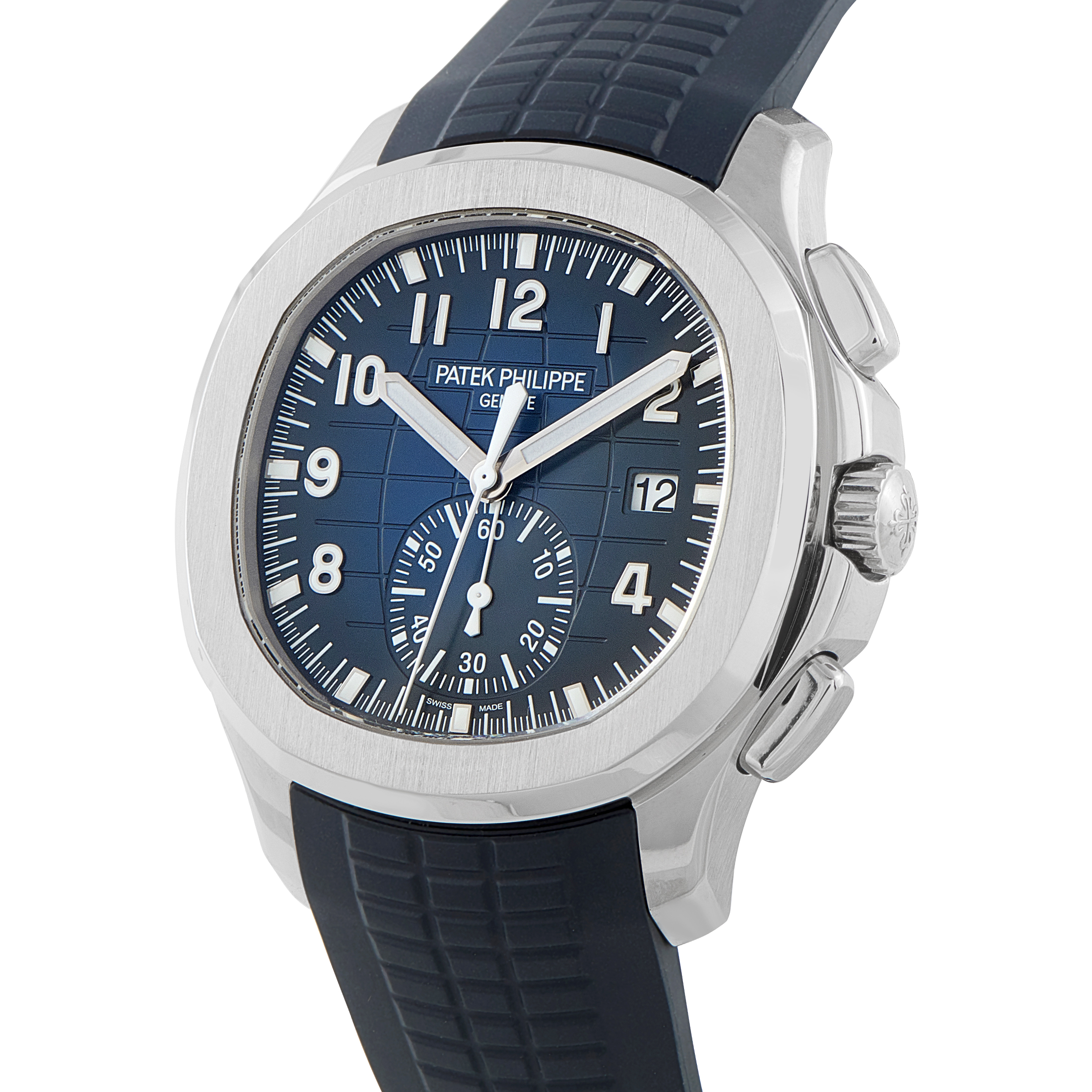 Patek Philippe Aquanaut Chronograph Blue Dial Watch 5968G-001 - Image 2