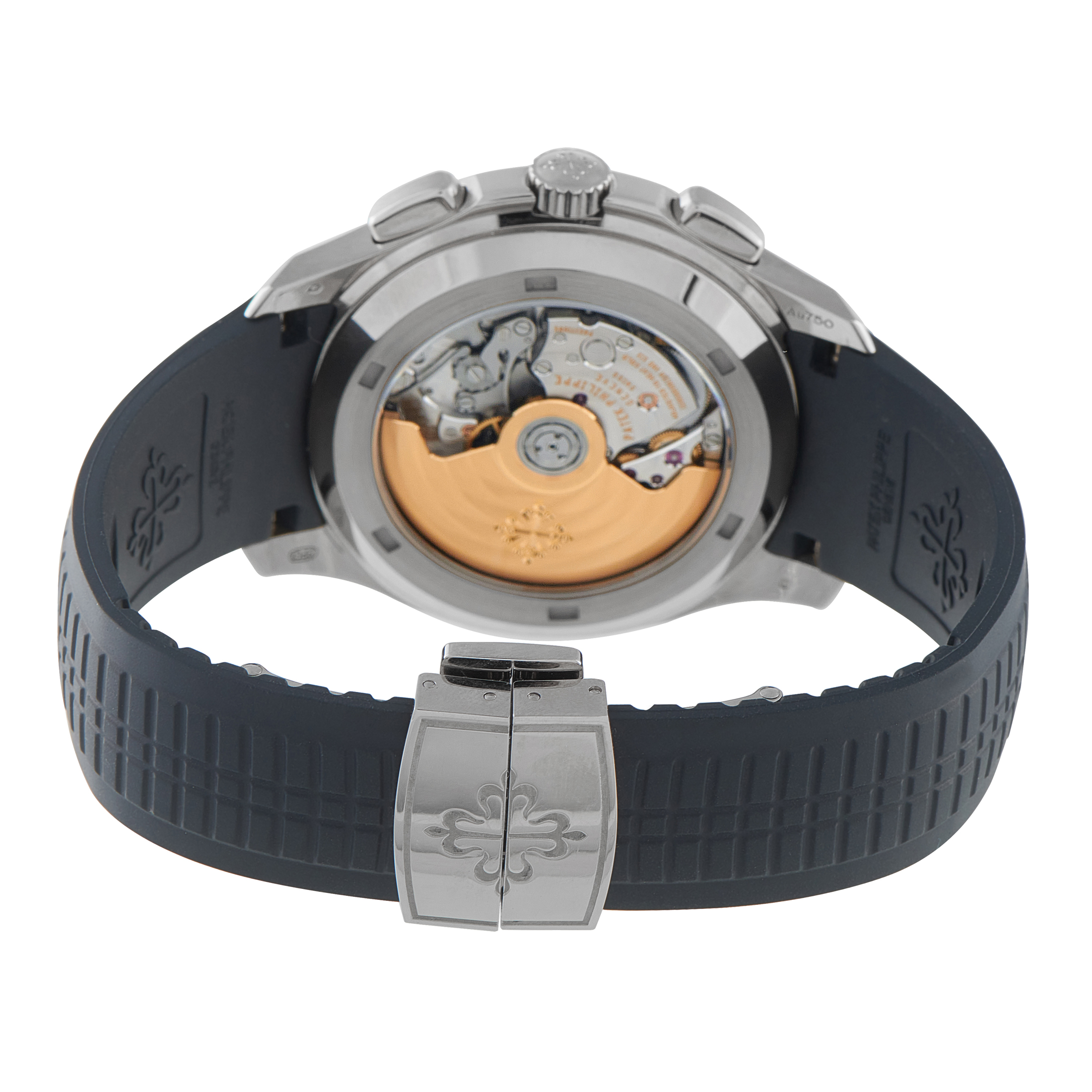 Patek Philippe Aquanaut Chronograph Blue Dial Watch 5968G-001 - Image 4