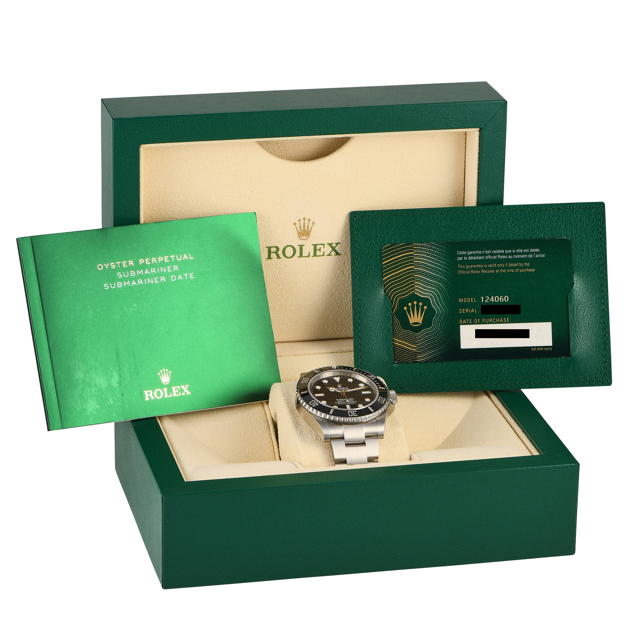 Rolex Submariner No Date Watch 124060 - Image 5