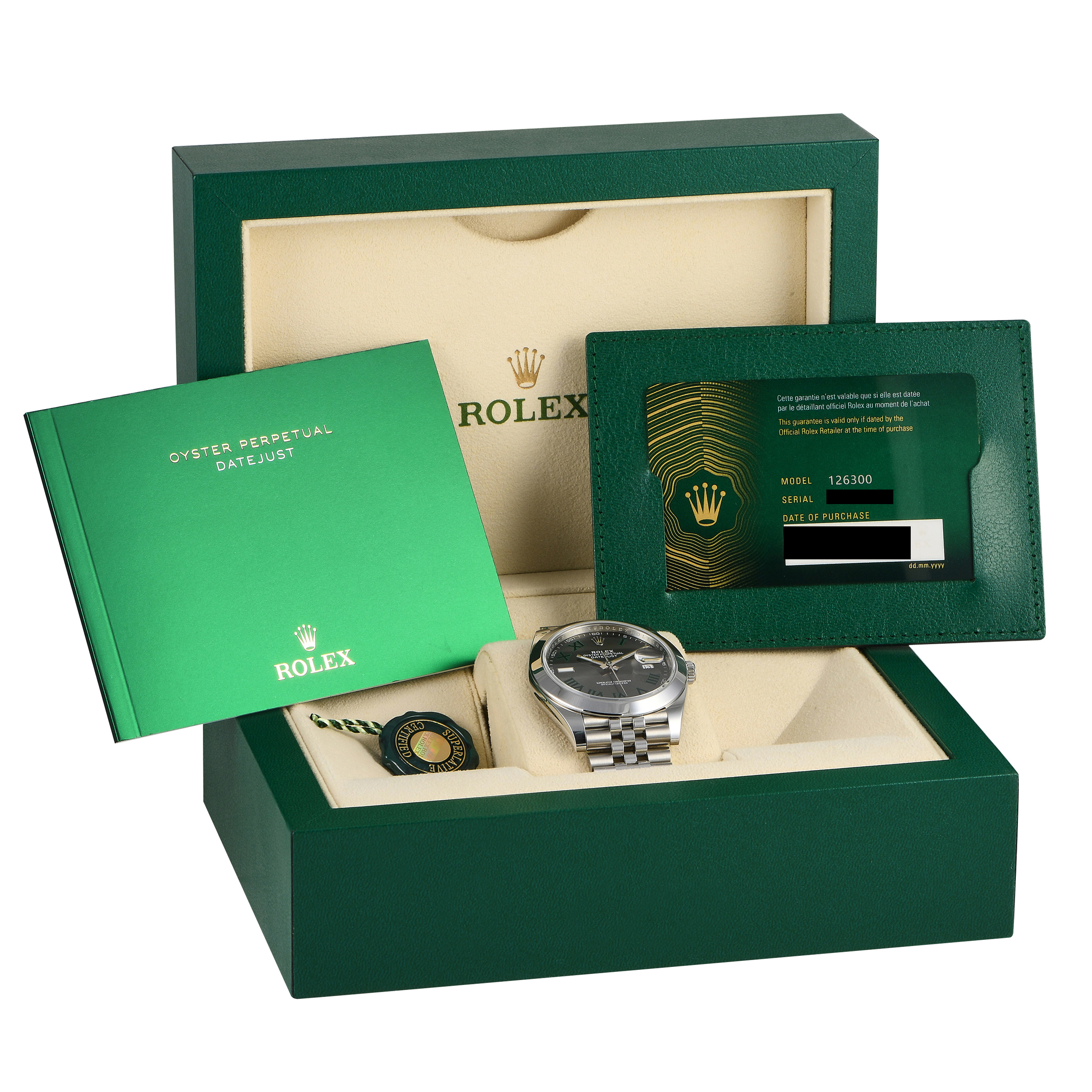Rolex Datejust 41 Watch 126300 - Image 5