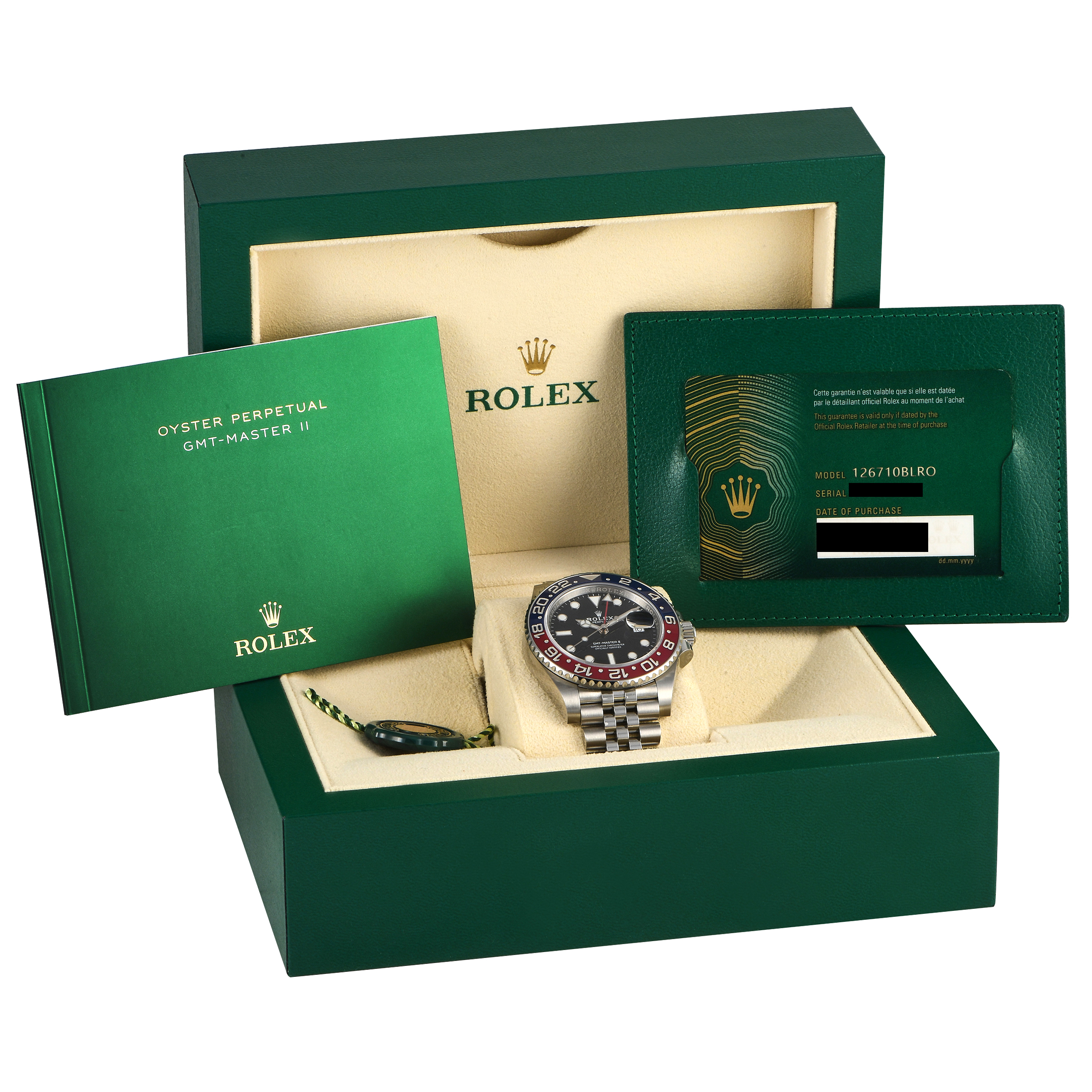 Rolex GMT-Master II Watch 126710BLRO - Image 5