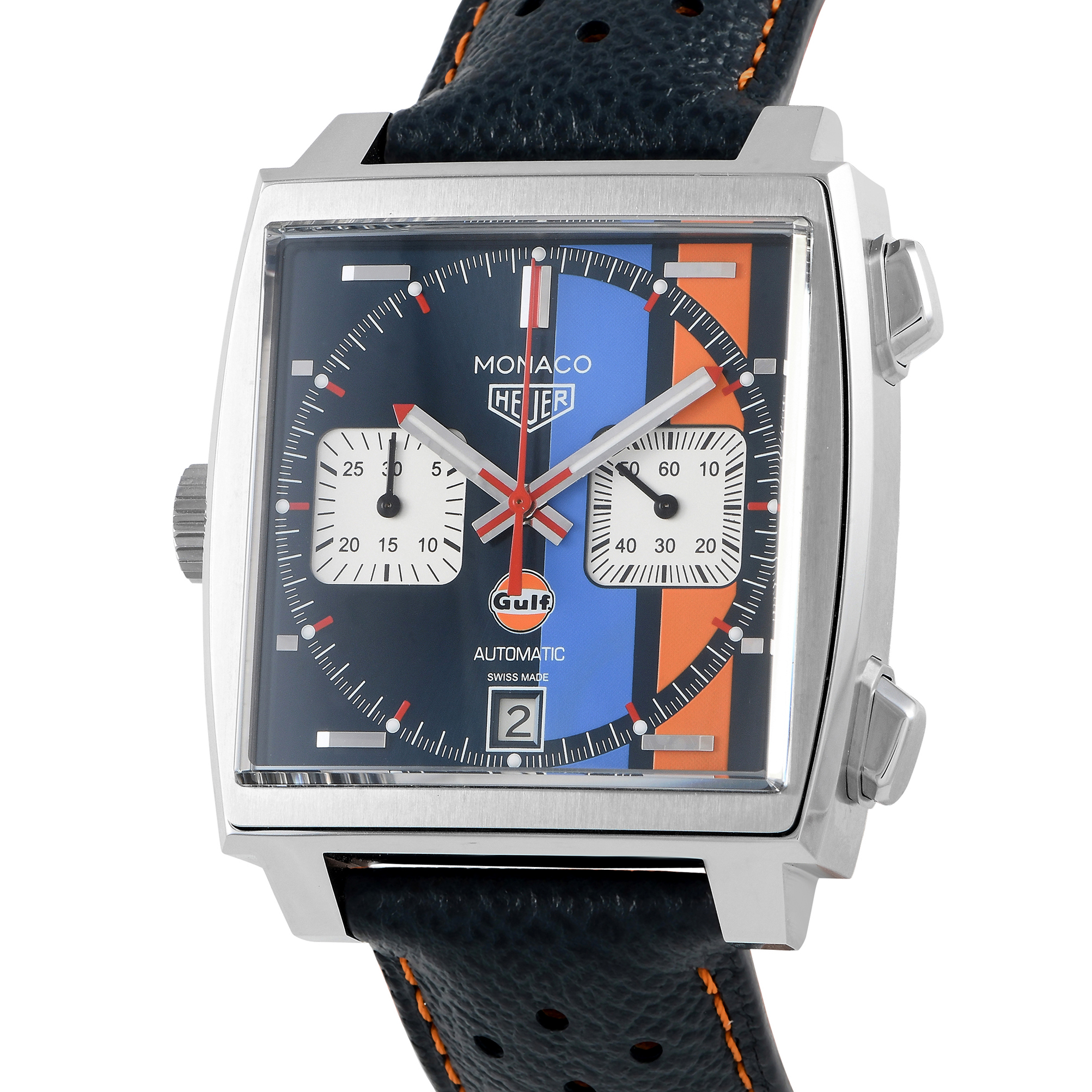 Tag Heuer Monaco Gulf Special Edition Watch CAW211R.FC6401 - Image 2