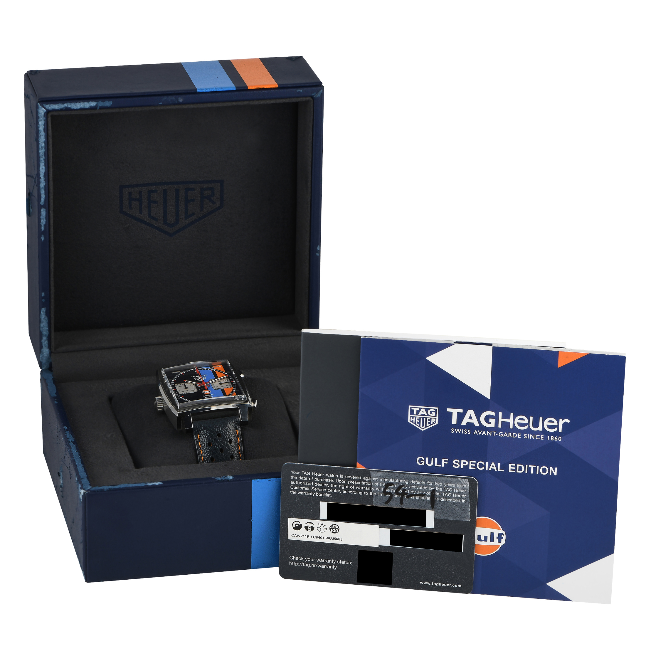 Tag Heuer Monaco Gulf Special Edition Watch CAW211R.FC6401 - Image 5