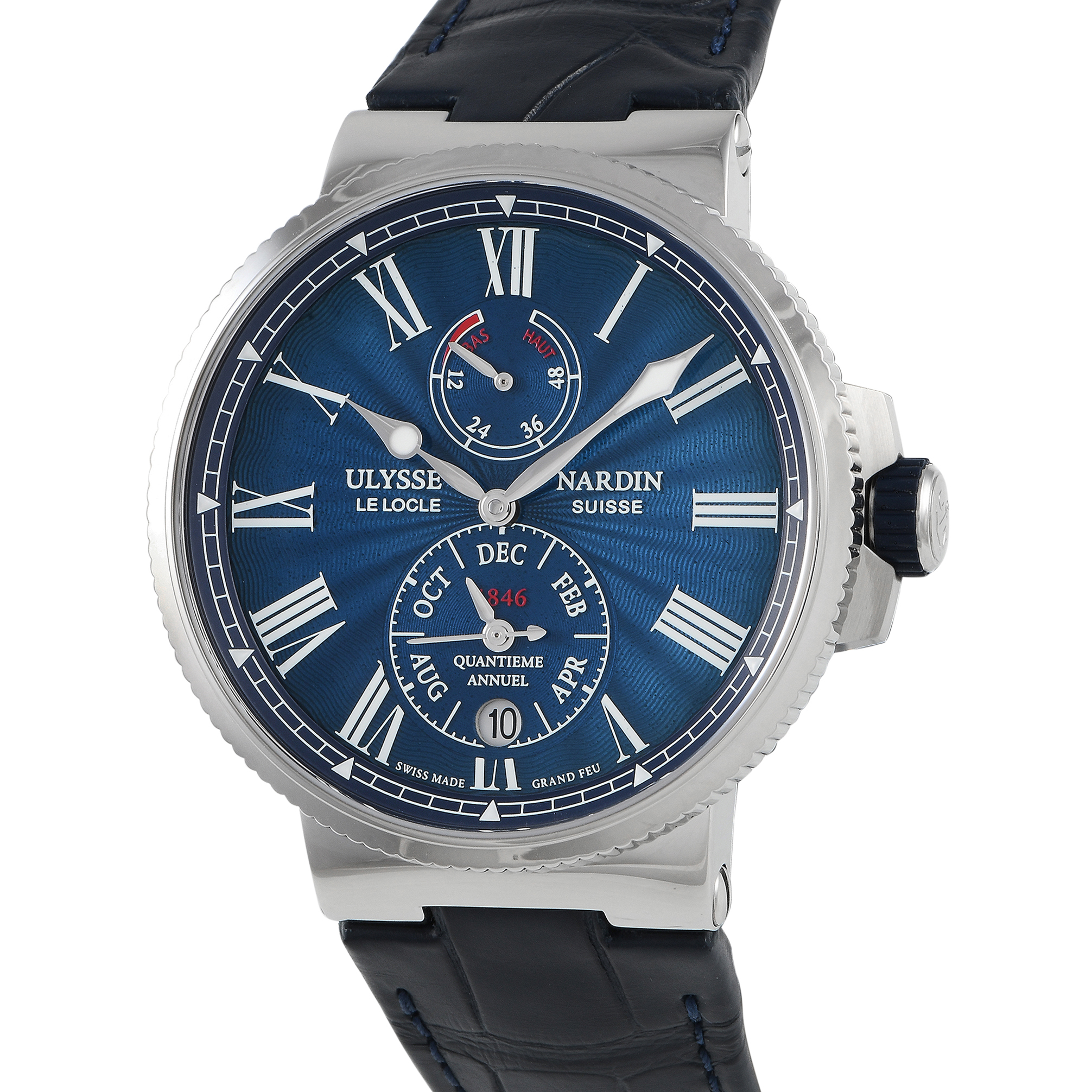 Ulysse Nardin Marine Chronometer Annual Calendar Watch 1133-210/E3 - Image 2