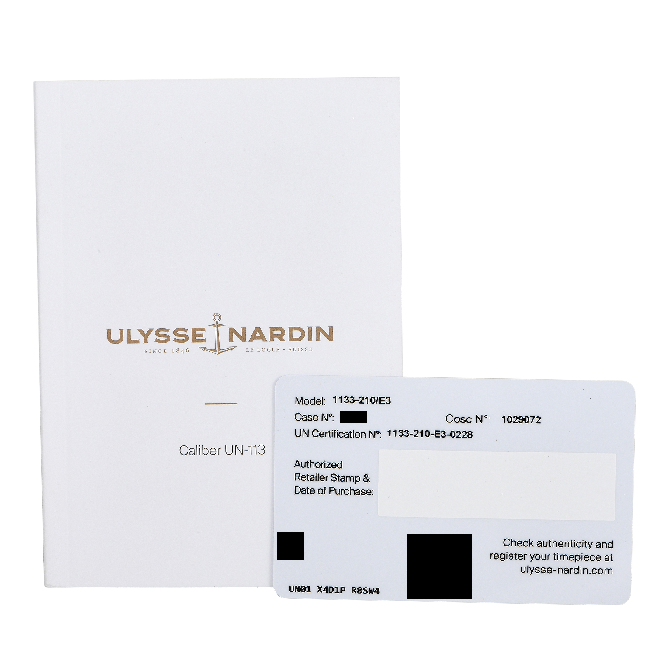 Ulysse Nardin Marine Chronometer Annual Calendar Watch 1133-210/E3 - Image 5