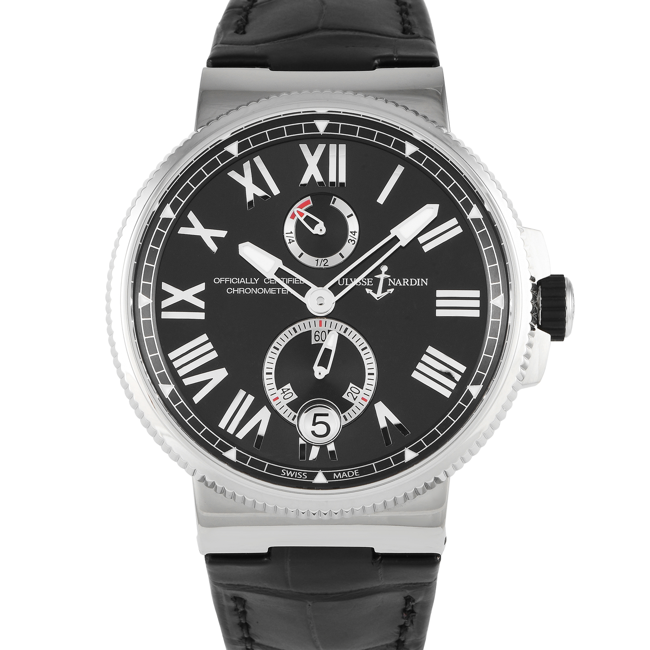 Ulysse Nardin Marine Chronometer Watch 1183-122/42