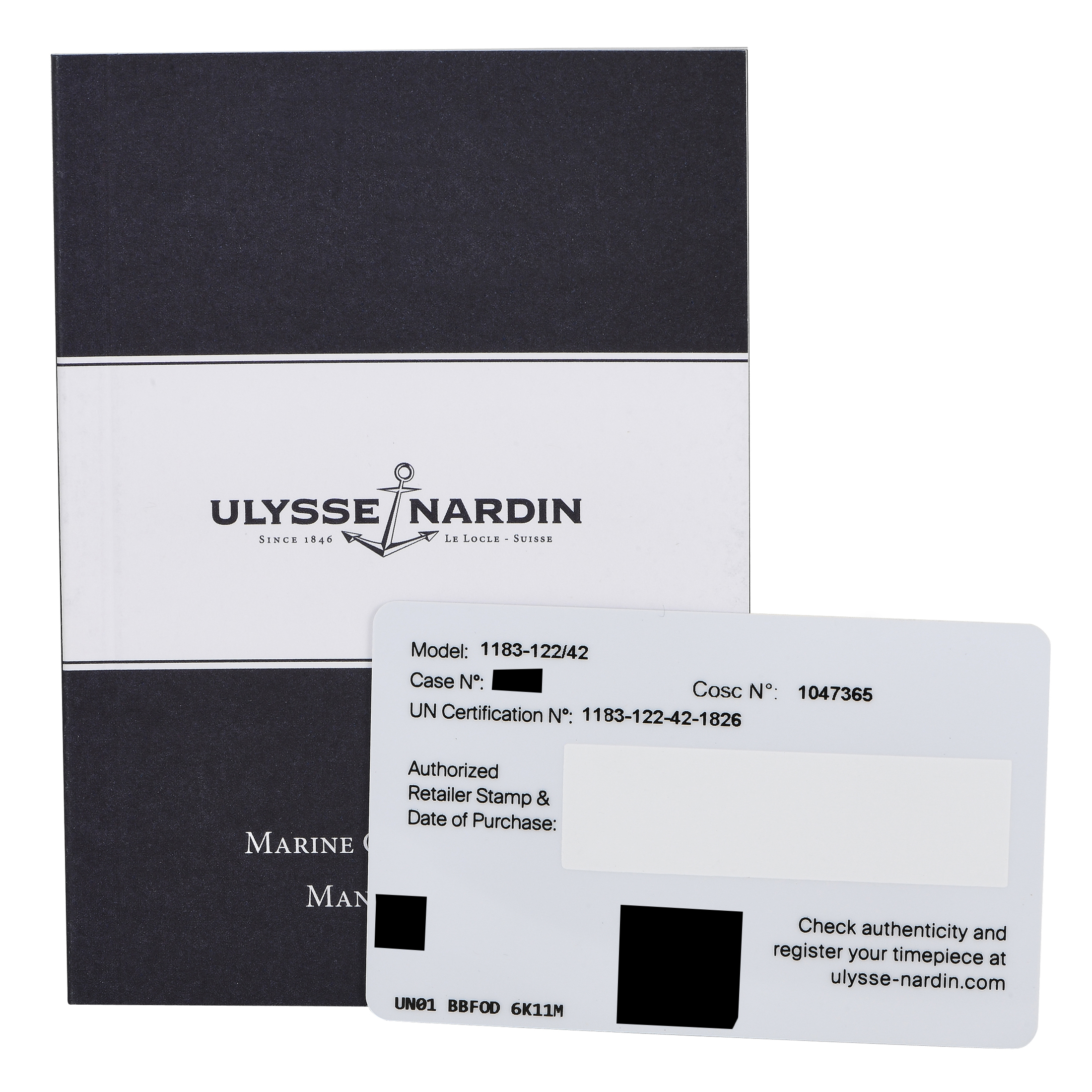 Ulysse Nardin Marine Chronometer Watch 1183-122/42 - Image 5