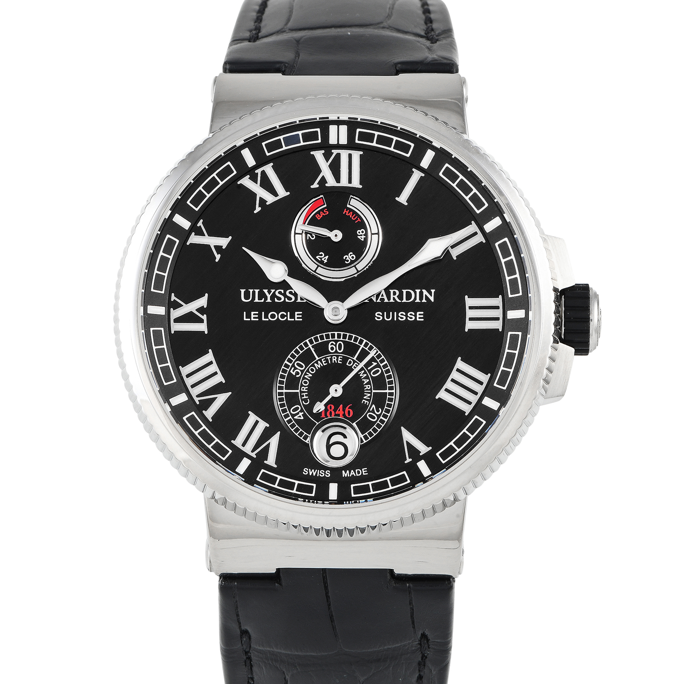 Ulysse Nardin Marine Chronometer Watch 1183-126/42