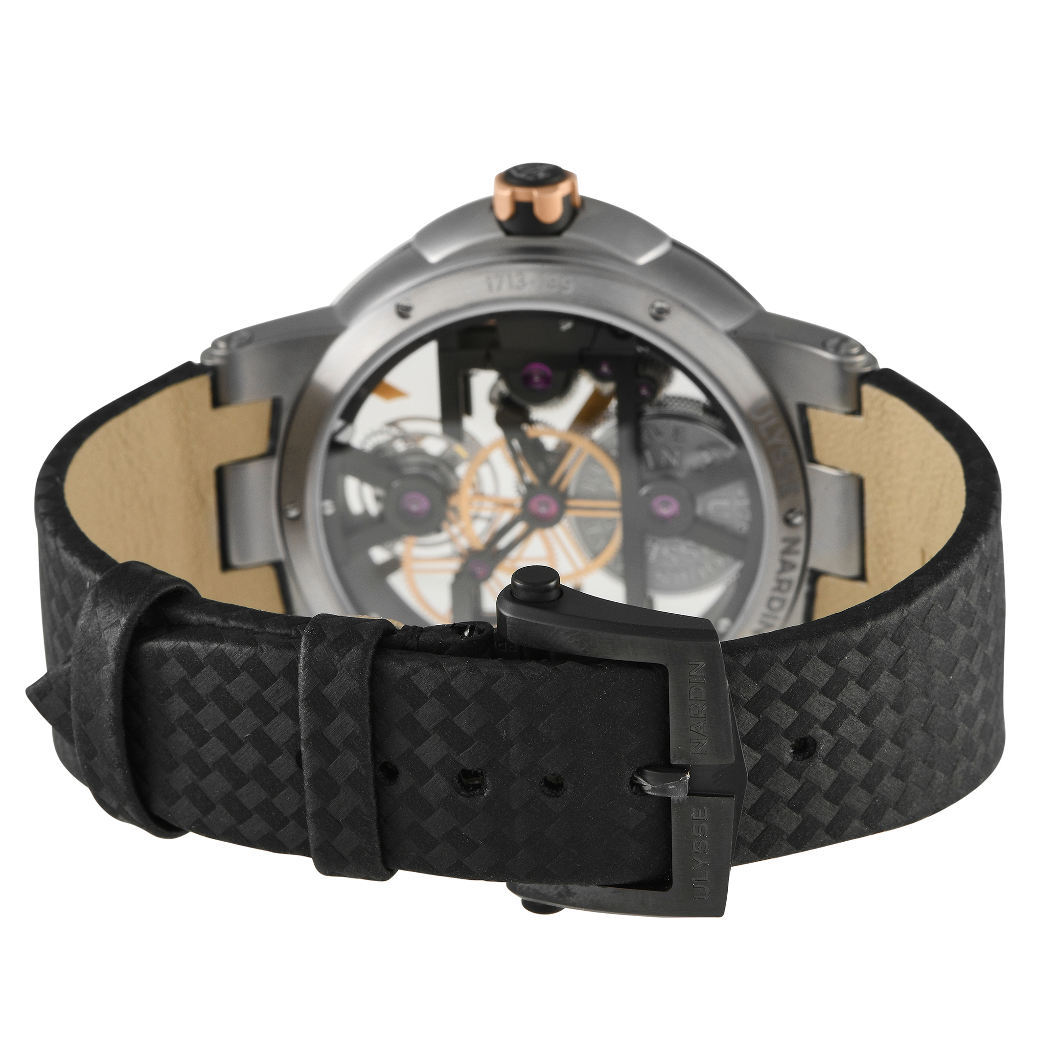 Ulysse Nardin Executive Skeleton Tourbillon Watch 1713-139/02-BQ - Image 4