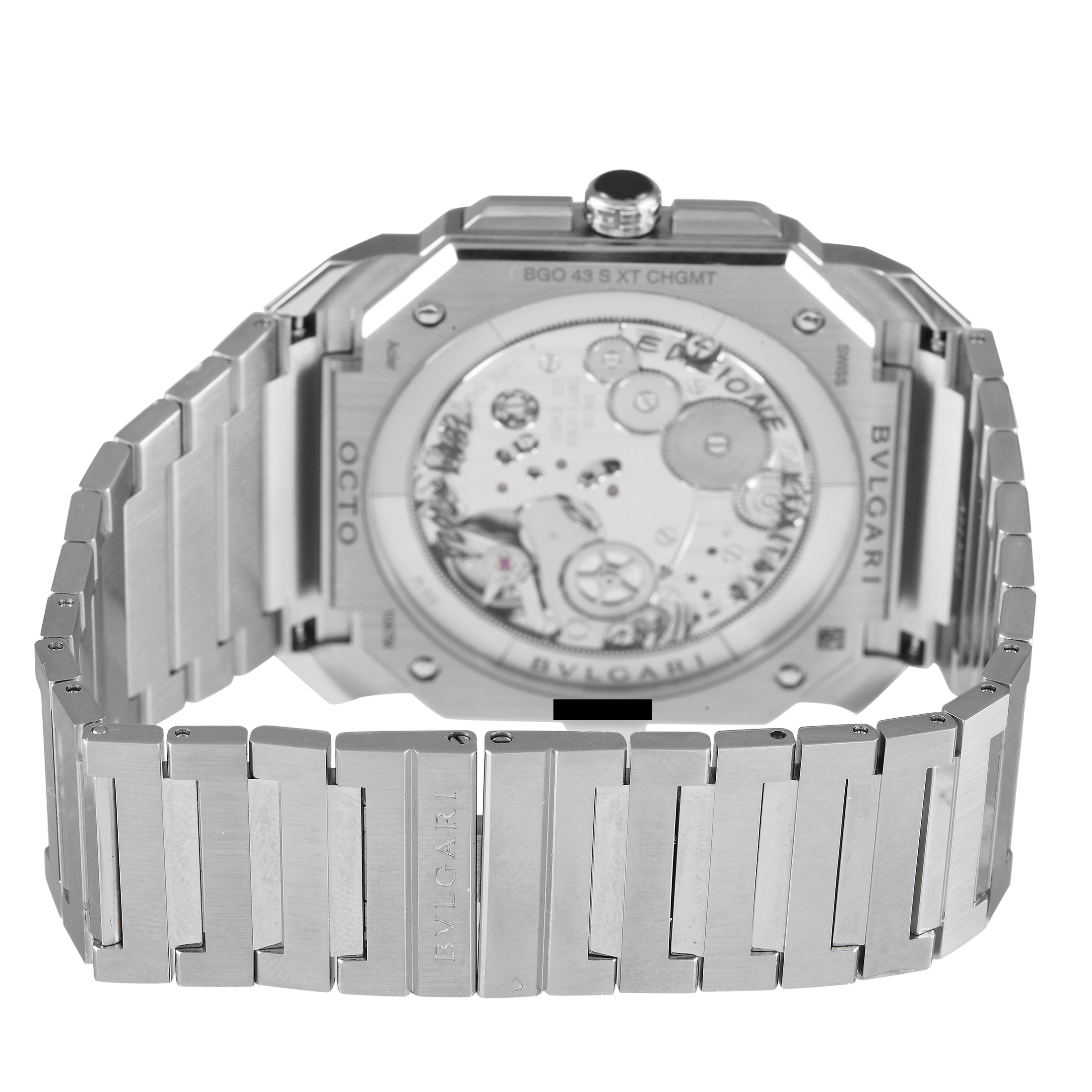 Bvlgari Octo Finissimo Sketch Chronograph GMT Watch 104192 - Image 4