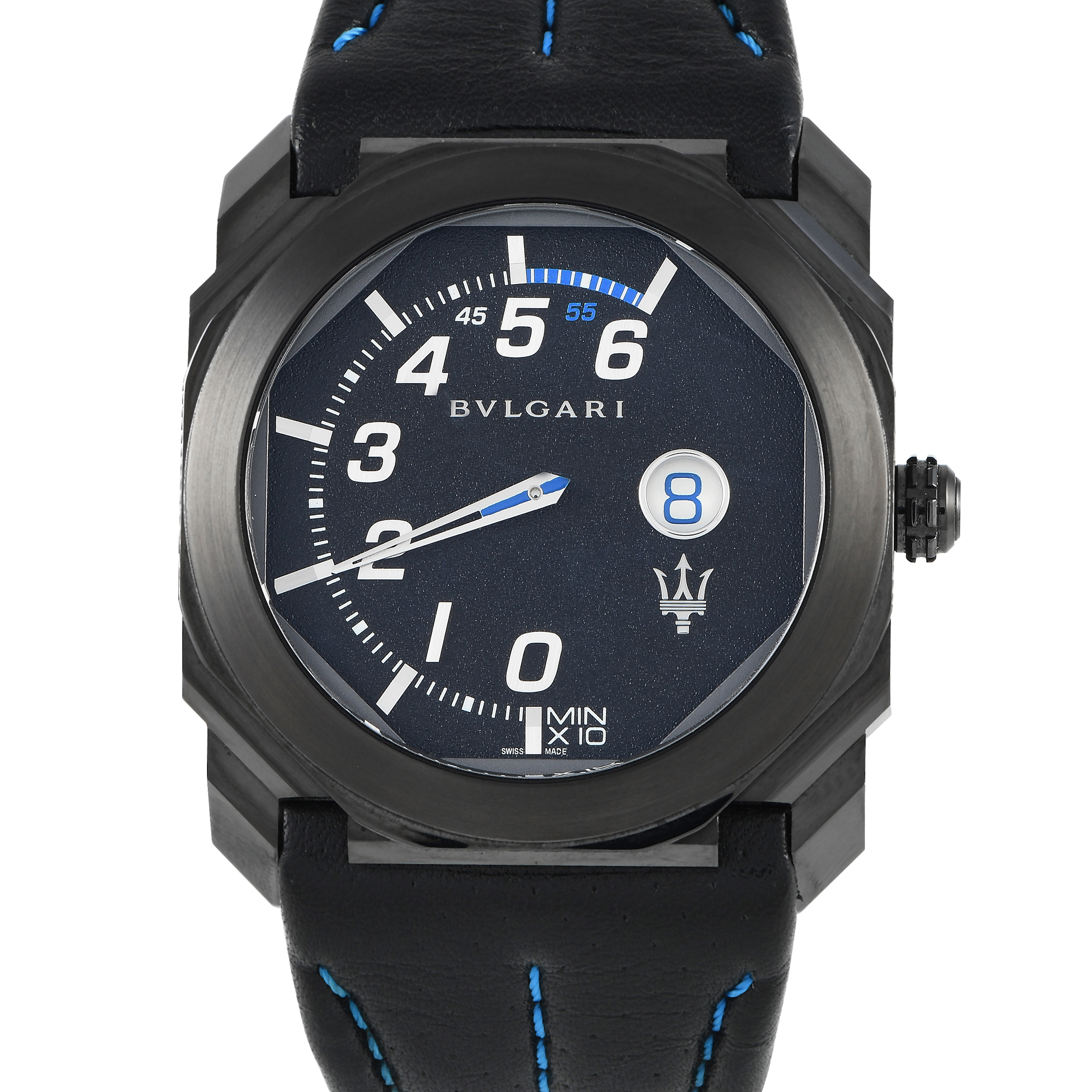 Bvlgari Octo Maserati GranSport Watch BG041SR - 41mm - Black - 2018 -