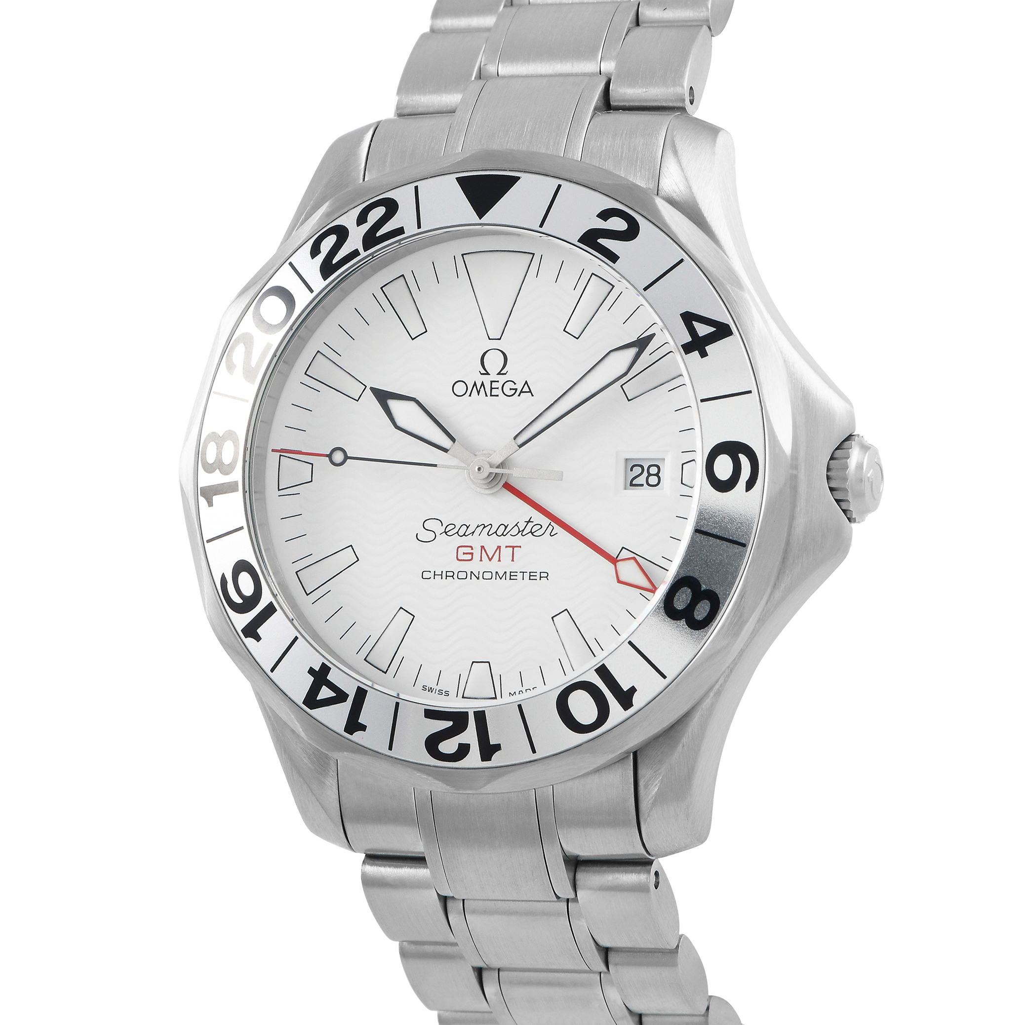 Omega Seamaster Great White GMT 300M Watch 2538.20.00 - Image 2