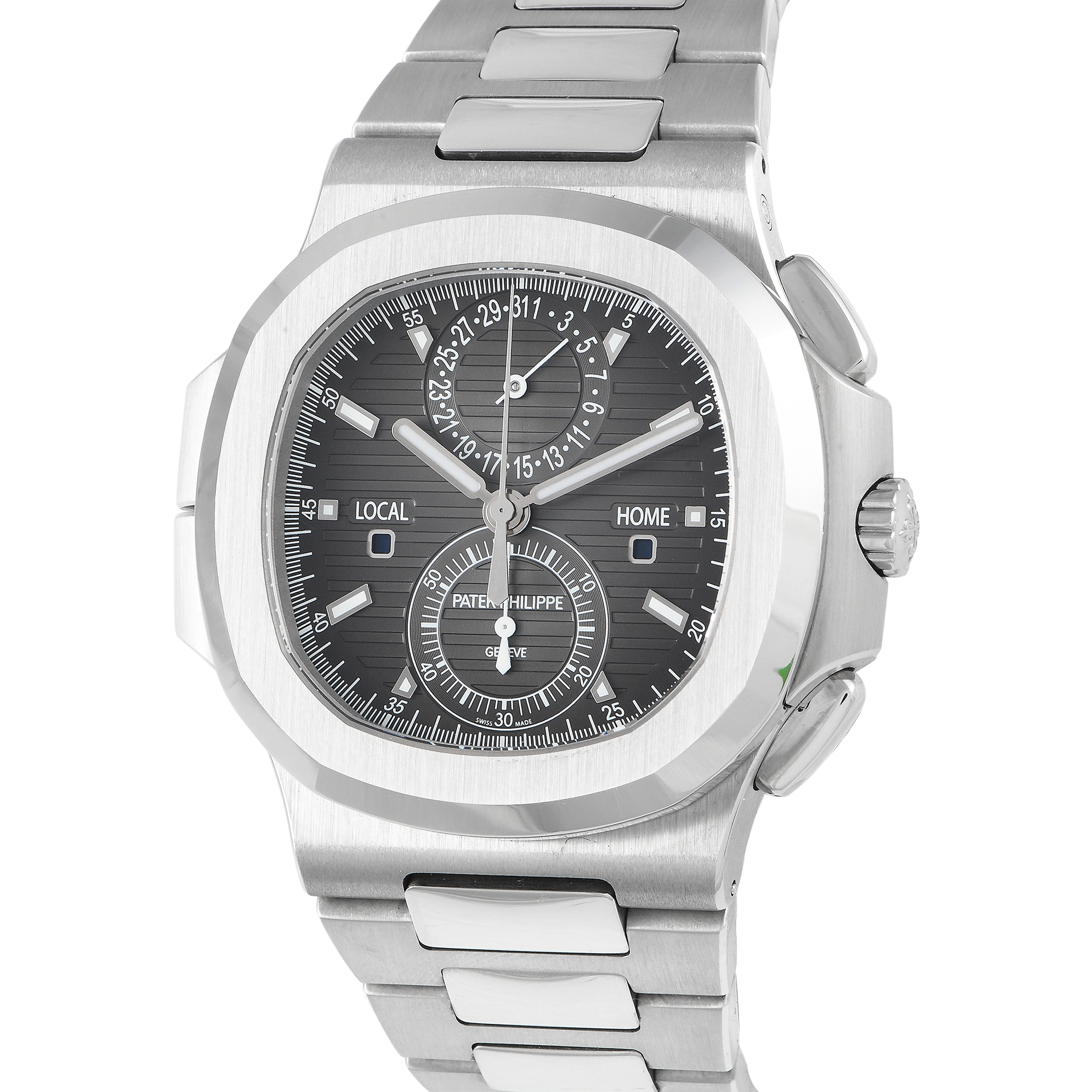 Patek Philippe Nautilus Travel Time Chronograph Watch 5990/1A-001 - Image 2
