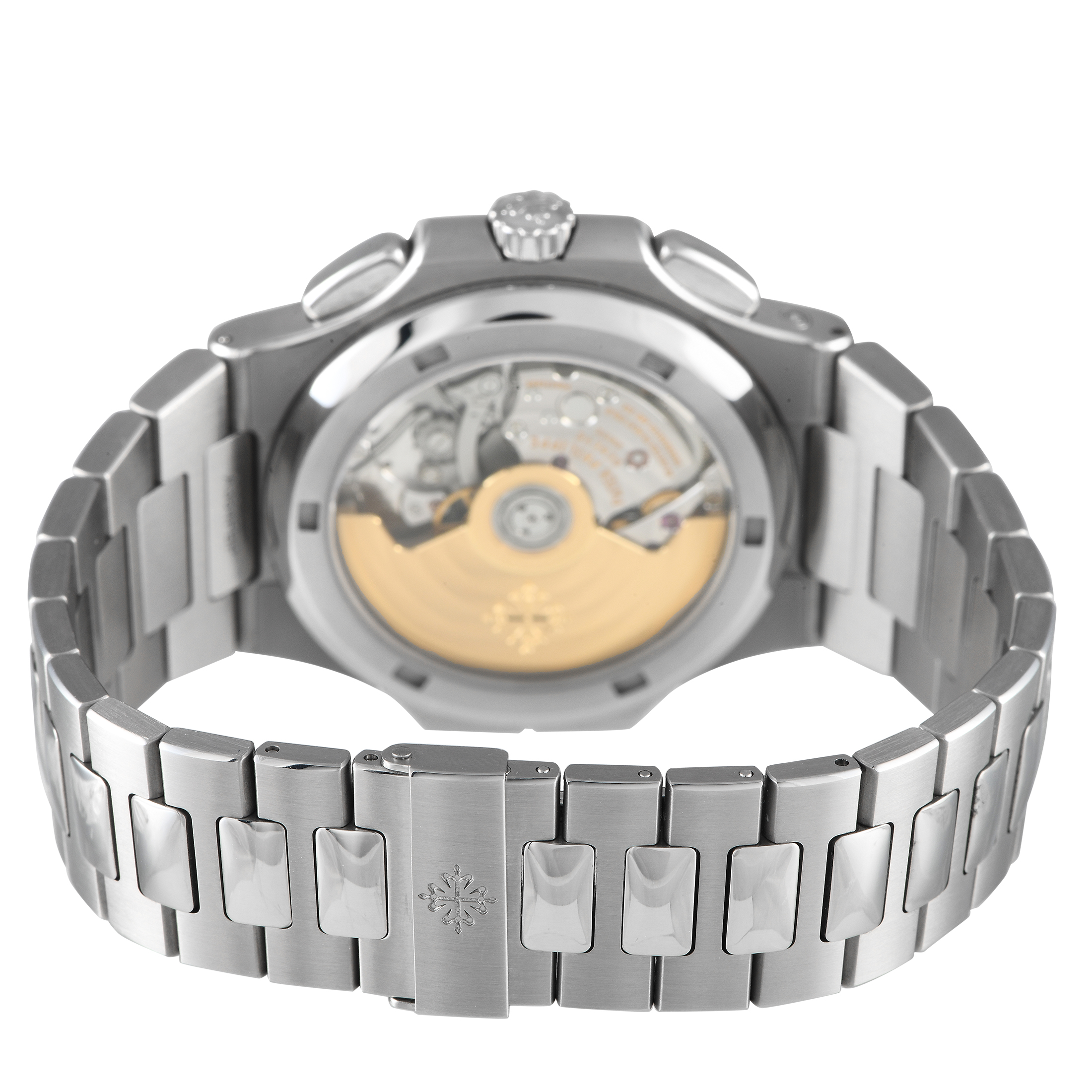 Patek Philippe Nautilus Travel Time Chronograph Watch 5990/1A-001 - Image 4