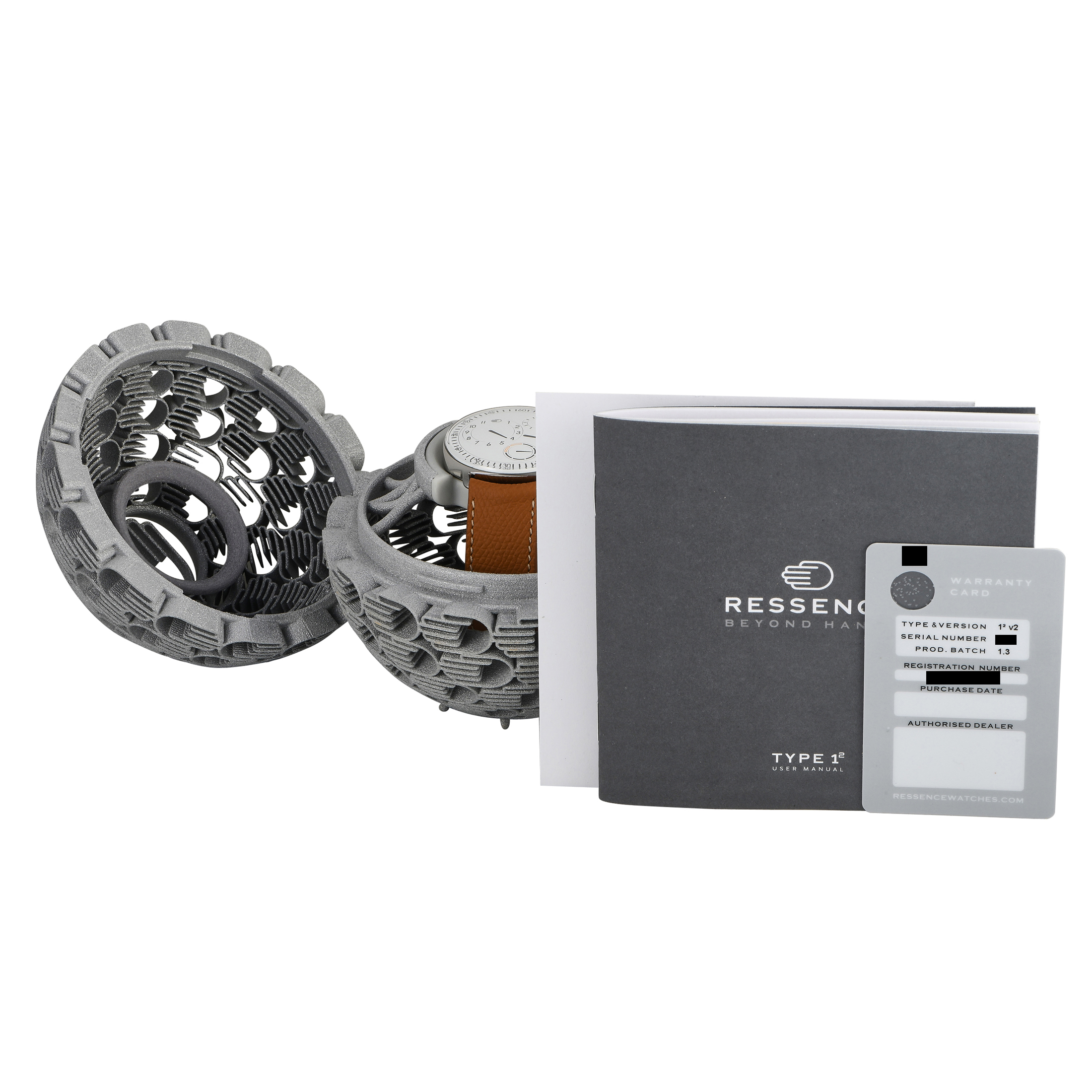 Ressence Type 1 Squared V2 White Dial Watch T1SW - Image 5