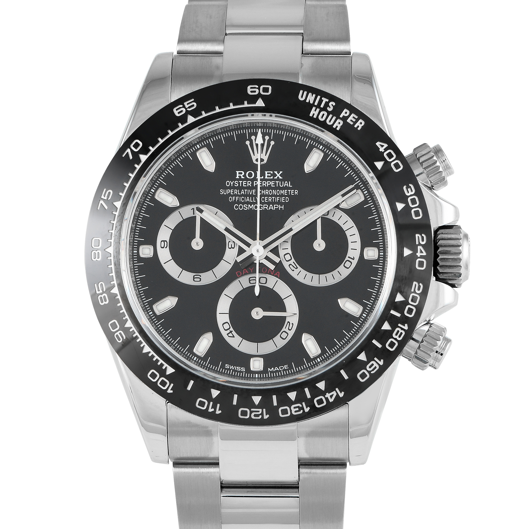 Rolex Daytona Black Dial Watch 116500