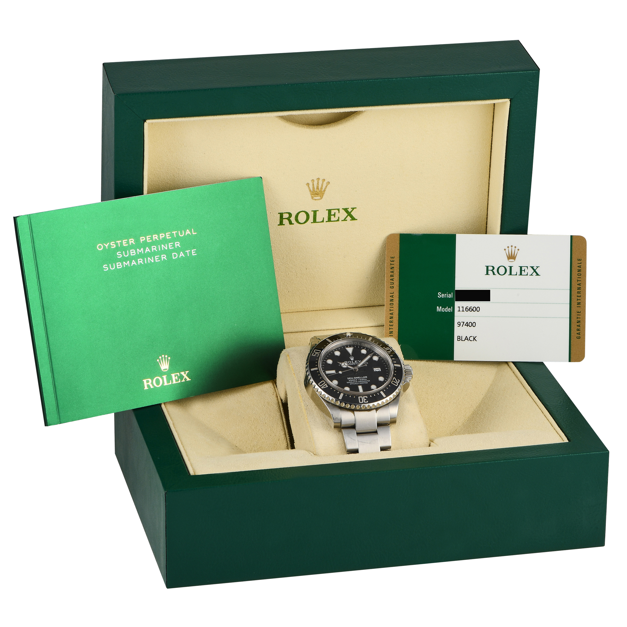 Rolex Sea-Dweller 40mm Watch 116600 - Image 5