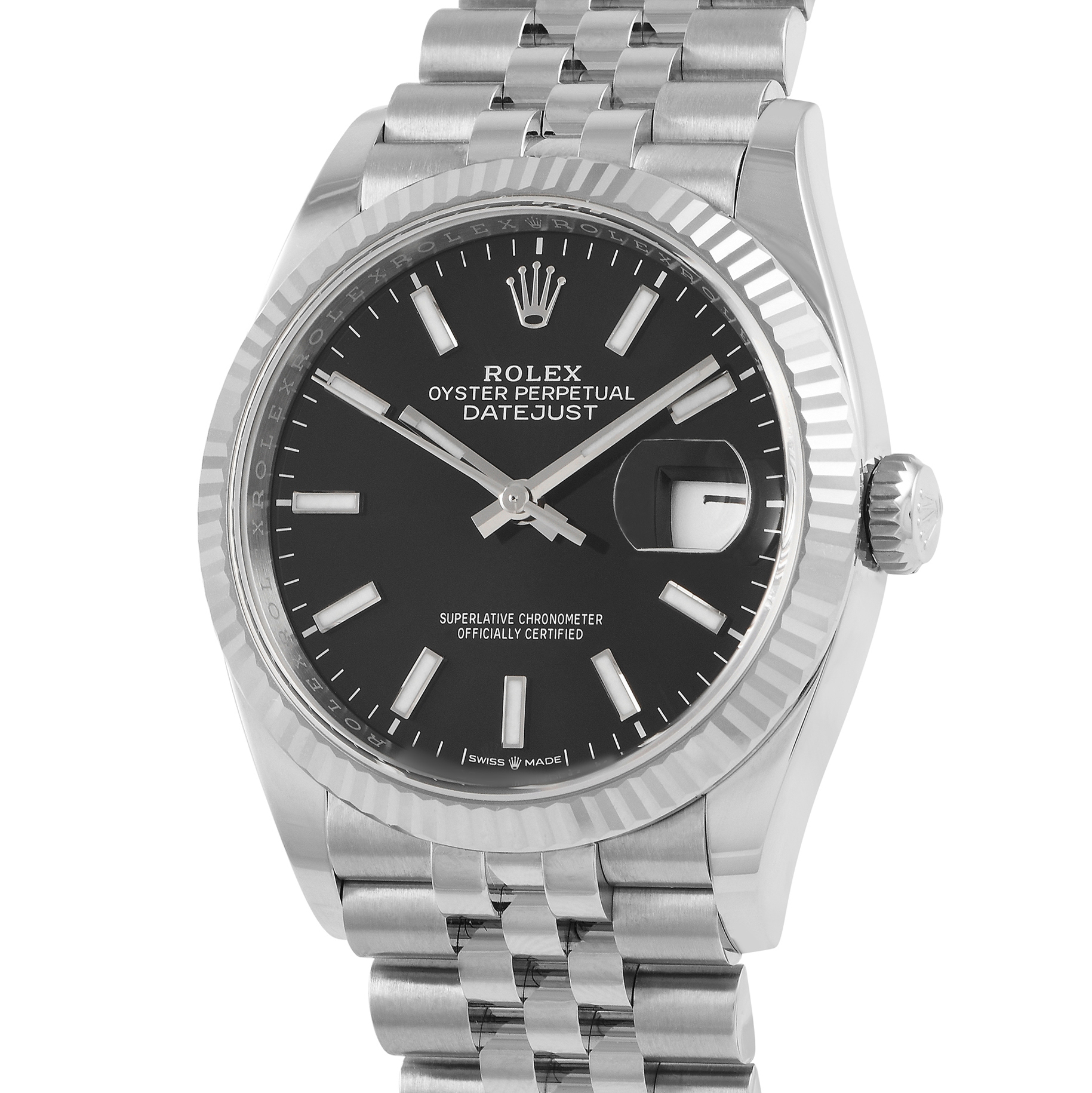 Rolex Datejust 36 Black Dial Watch 126234 - Image 2