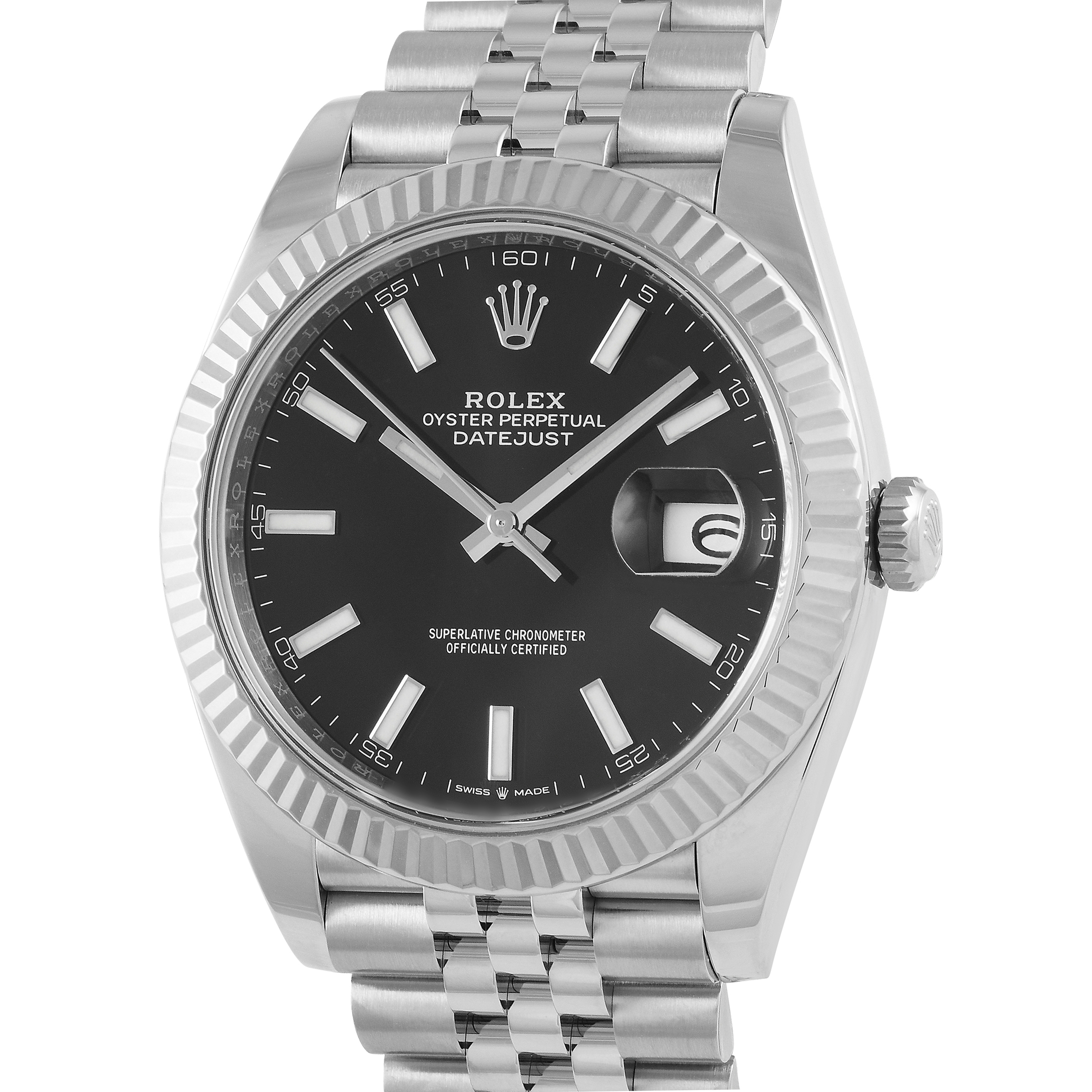 Rolex Datejust 41 Black Dial Watch 126334 - Image 2